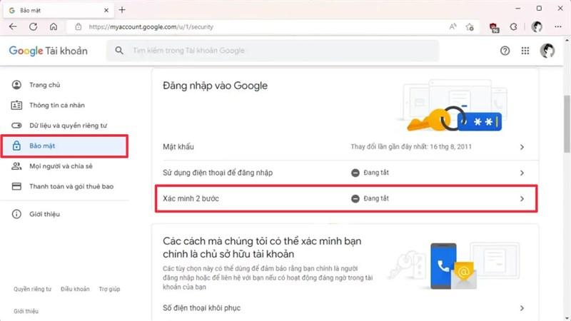 Cách dùng mật khẩu ứng dụng Google để bảo mật 3