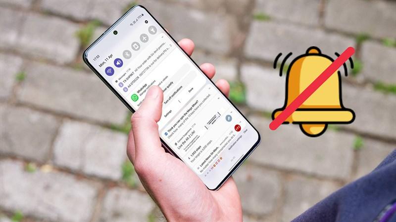 Cách tắt thông báo ứng dụng trên điện thoại Samsung