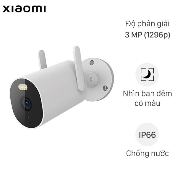 Camera Xiaomi được trang bị độ phân giải lên đến 2K, chống rung