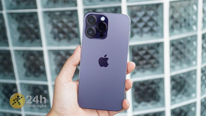 iPhone 14 Pro Max màu tím thời thượng