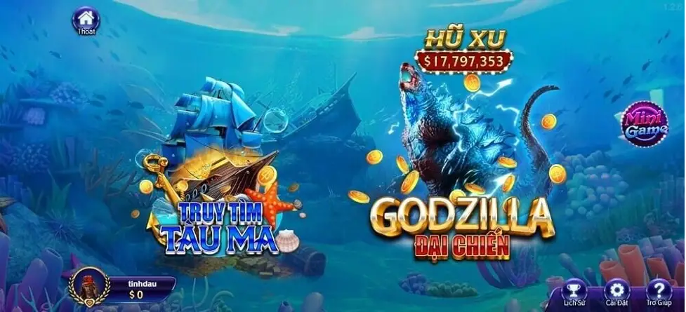 Chơi Bắn cá thả ga không giới hạn tại cổng game IWIN