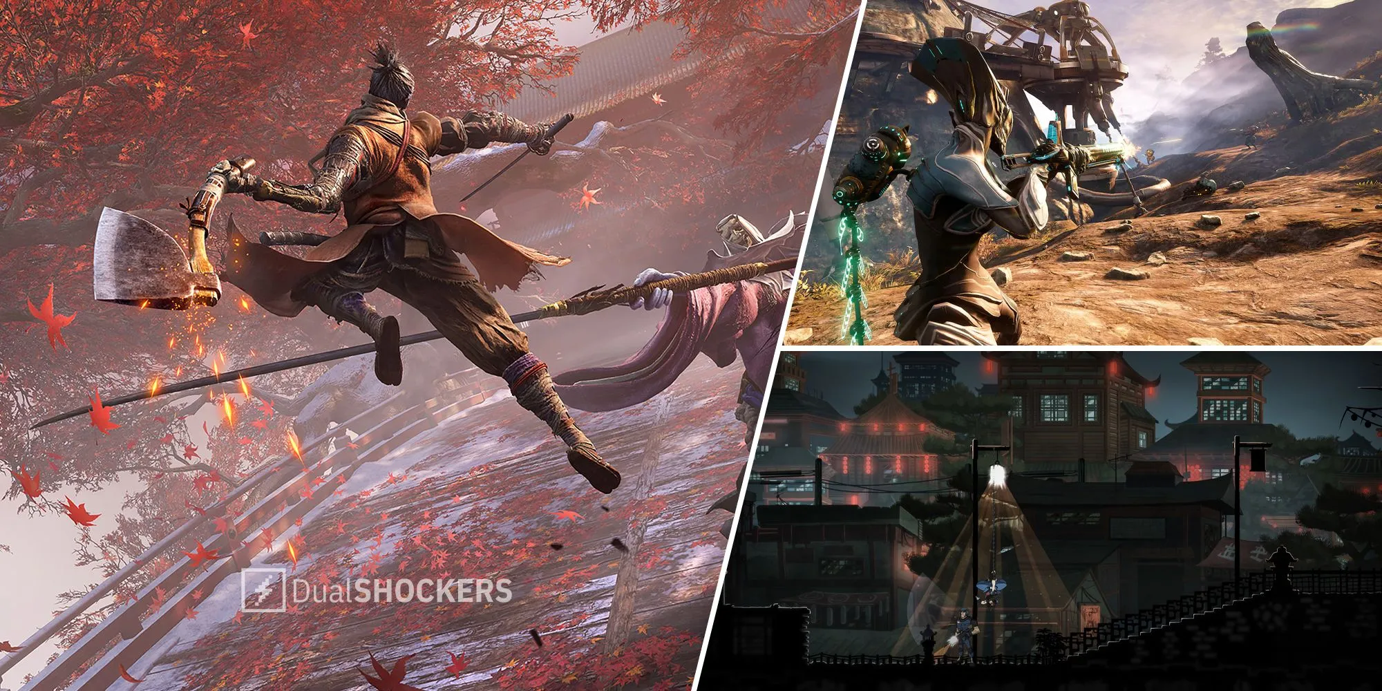 10 game chủ đề ninja hay nhất, bao gồm Sekiro, Warframe, Mark of the Ninja