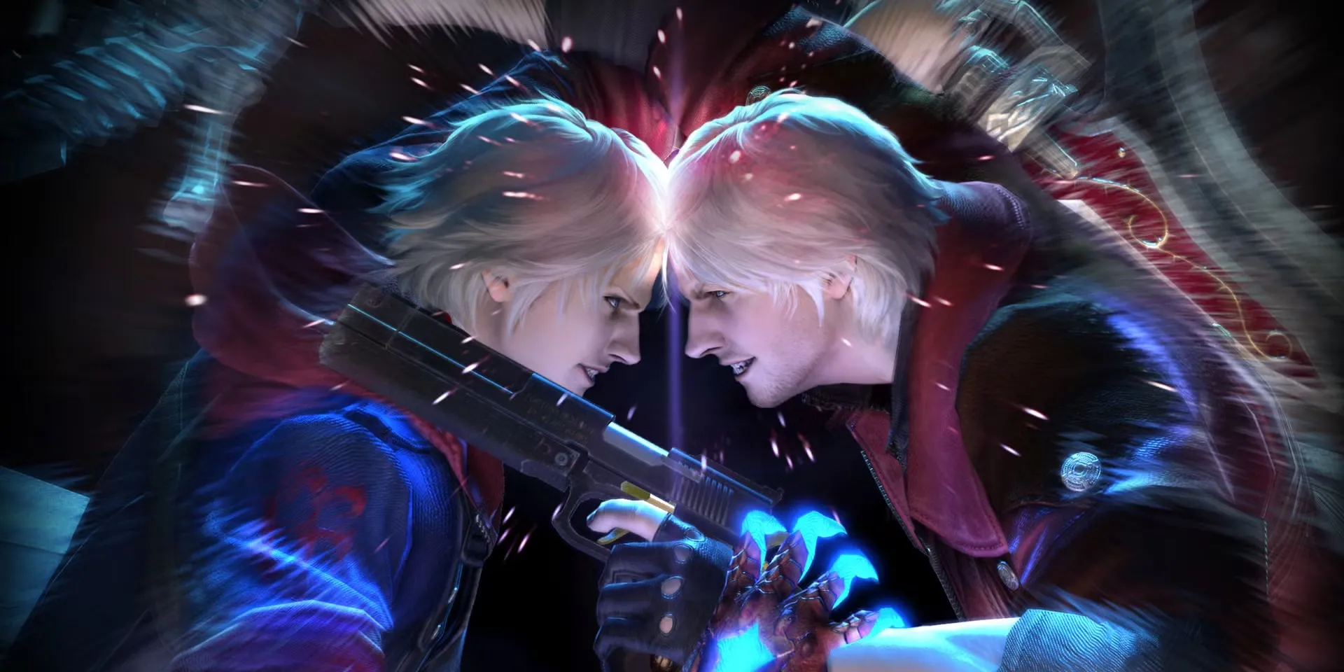 A wallpaper image of Devil May Cry 4