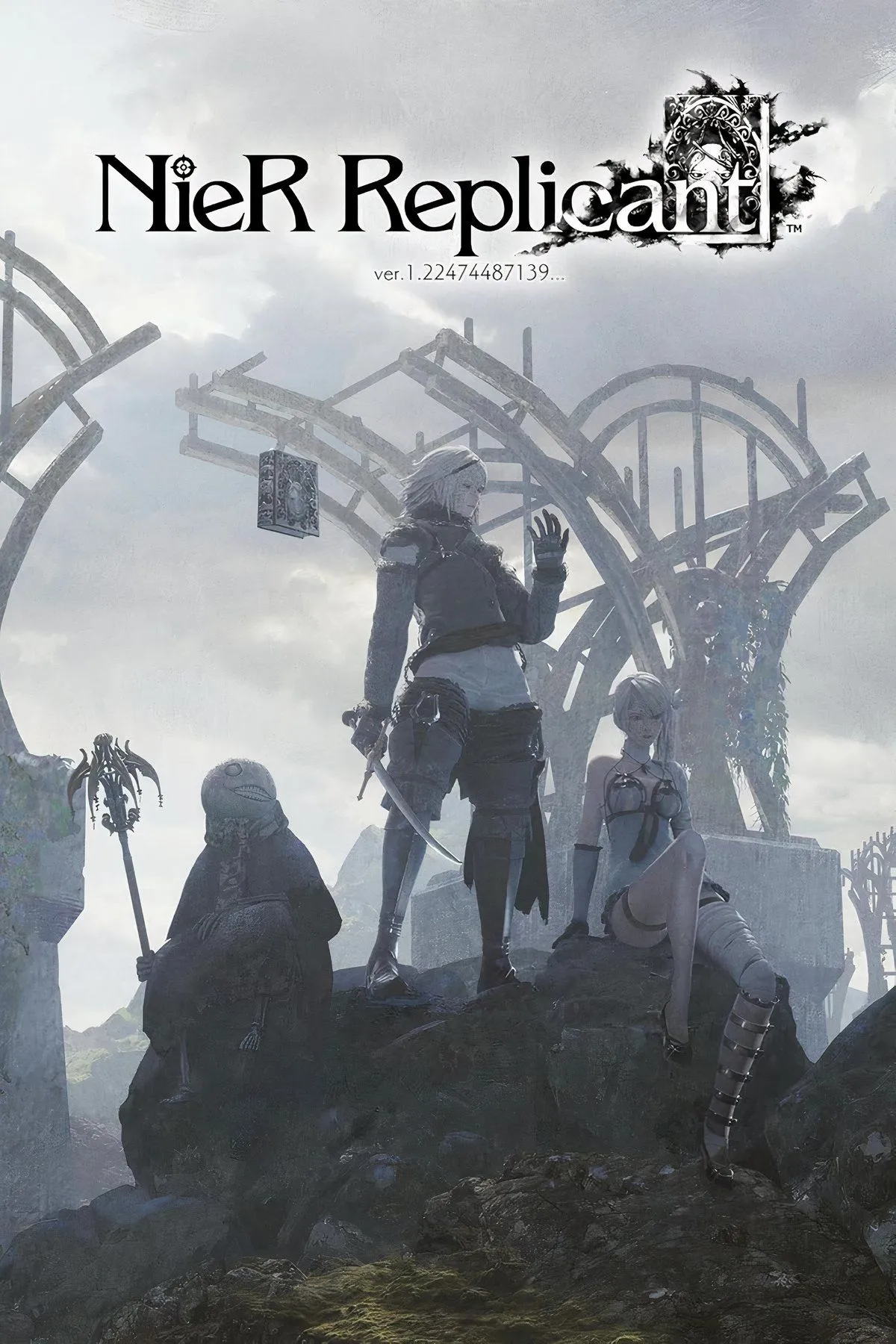 Ảnh bìa giới thiệu NieR Replicant ver.1.22, một phiên bản làm lại từ series game nổi tiếng của Yoko Taro