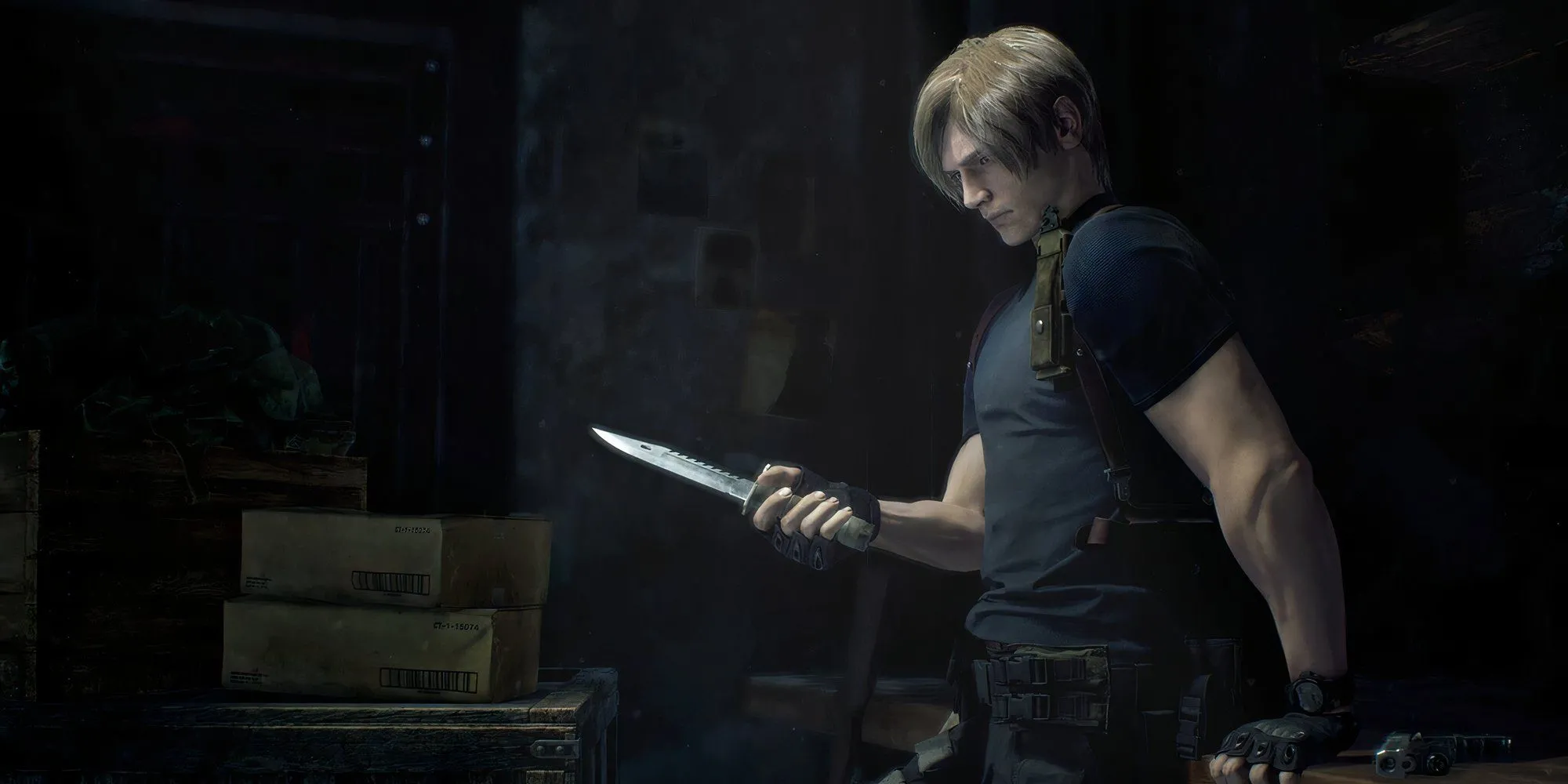 Ảnh chụp màn hình gameplay ấn tượng của Resident Evil 4 Remake, minh họa đồ họa và góc nhìn thứ ba đặc trưng.