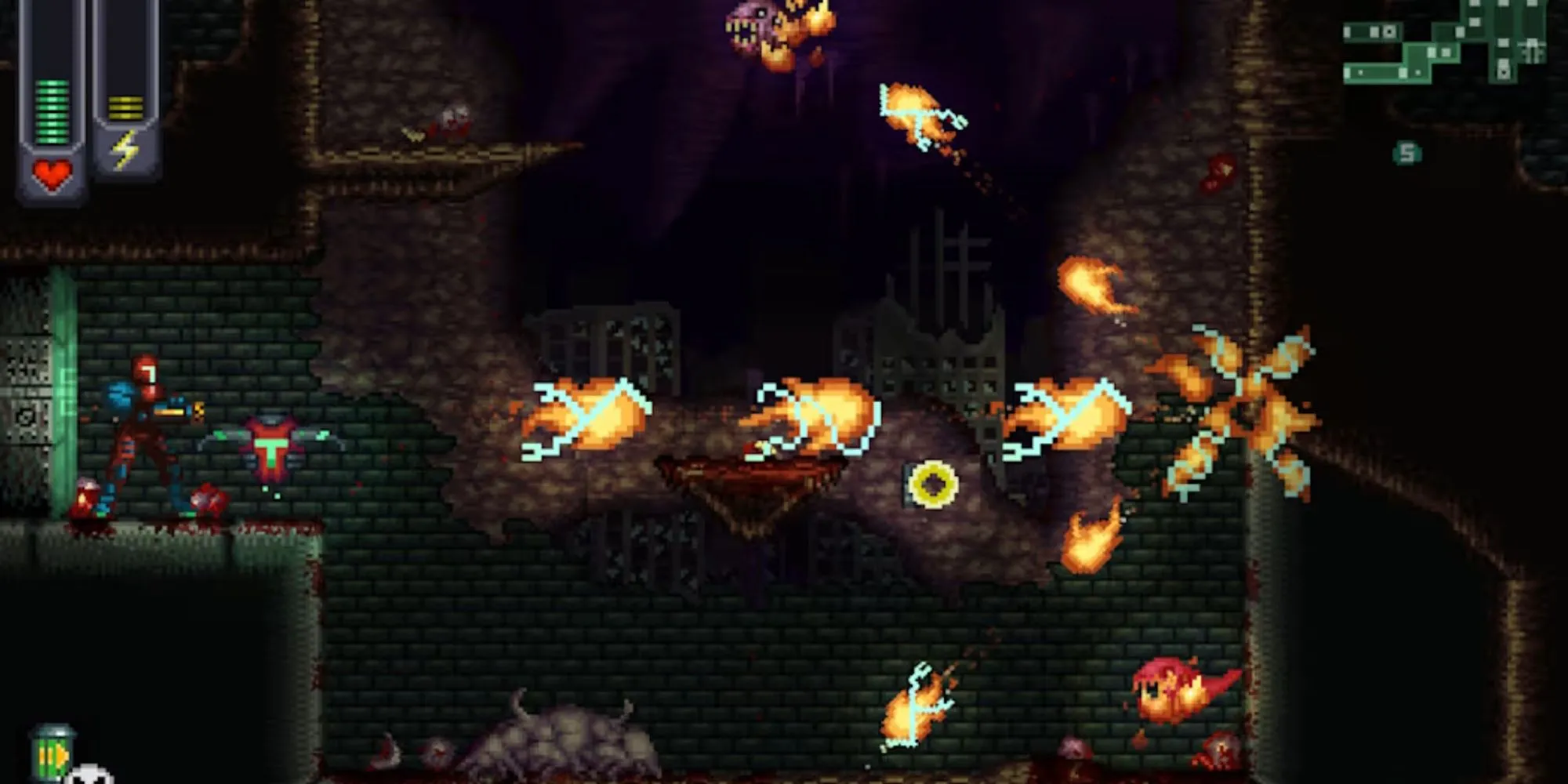Ảnh chụp màn hình gameplay game A Robot Named Fight với robot né đạn