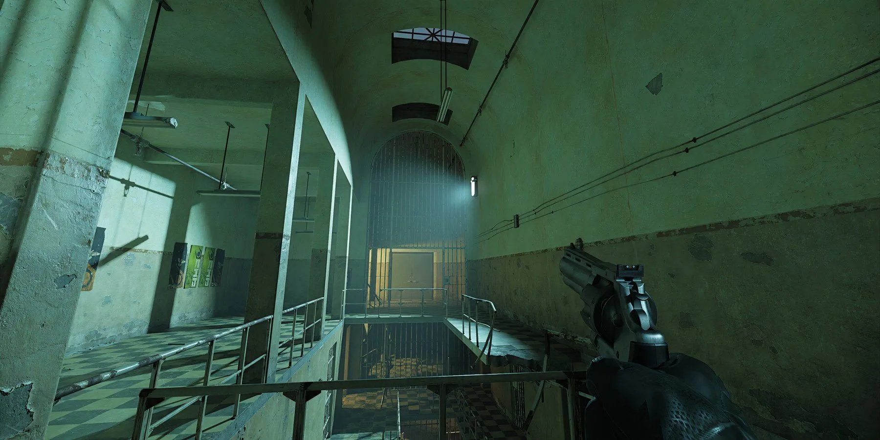 Ảnh chụp màn hình Half-Life 2 RTX thể hiện đồ họa ray tracing chi tiết trong game