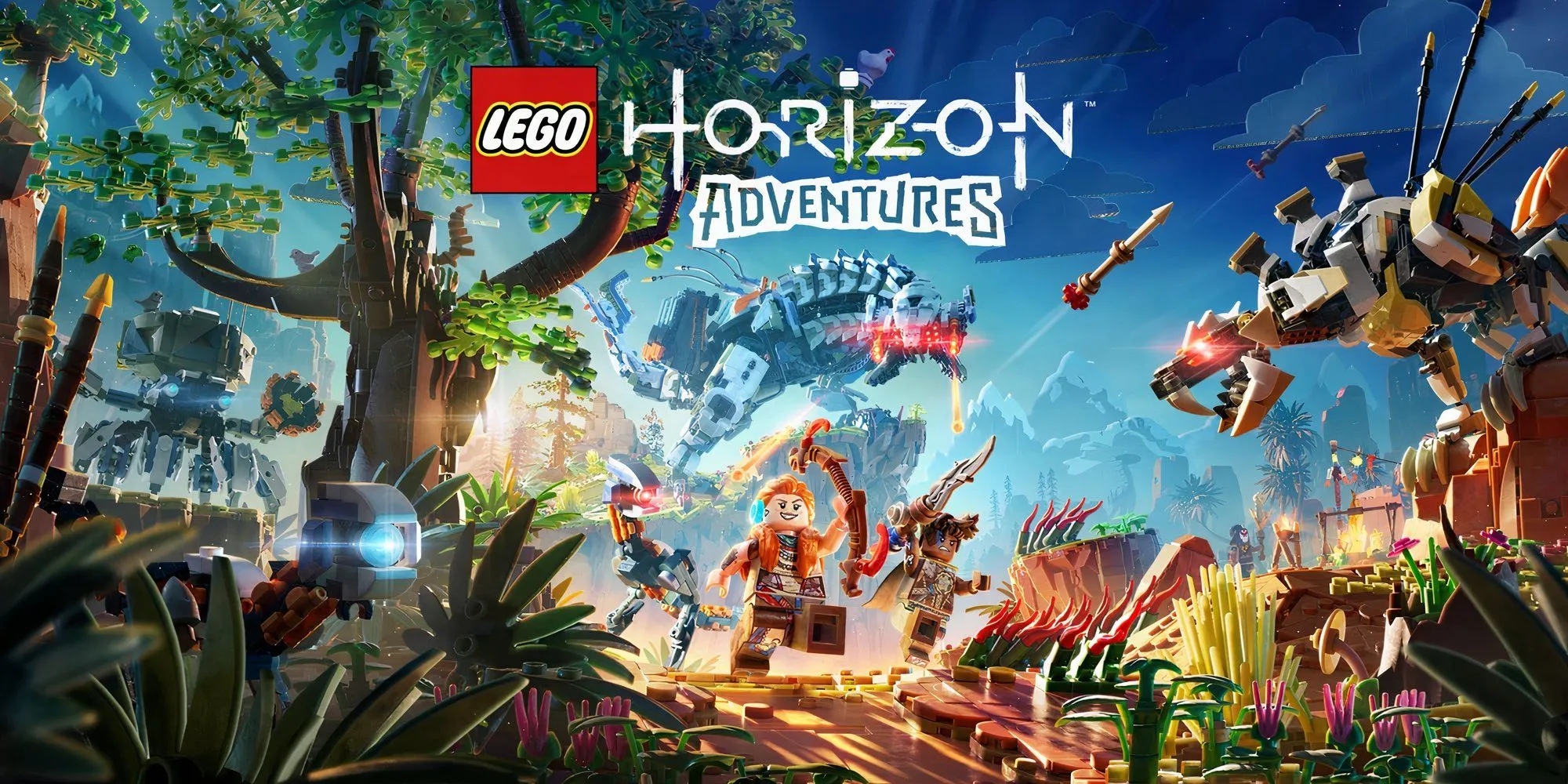 Ảnh gameplay của LEGO Horizon Adventures, tựa game hợp tác gần đây