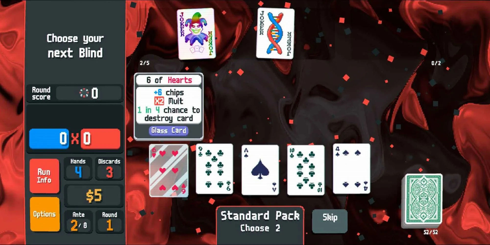Balatro - các lá bài Joker đặc biệt trong game thẻ bài poker roguelike