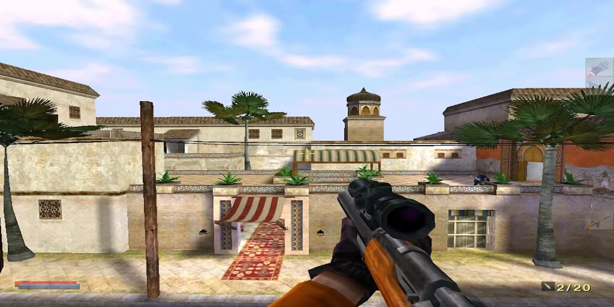 Bìa game bắn súng góc nhìn thứ nhất The Operative: No One Lives Forever với nhân vật chính Cate Archer trong bộ trang phục điệp viên cổ điển, thể hiện phong cách thập niên 60.