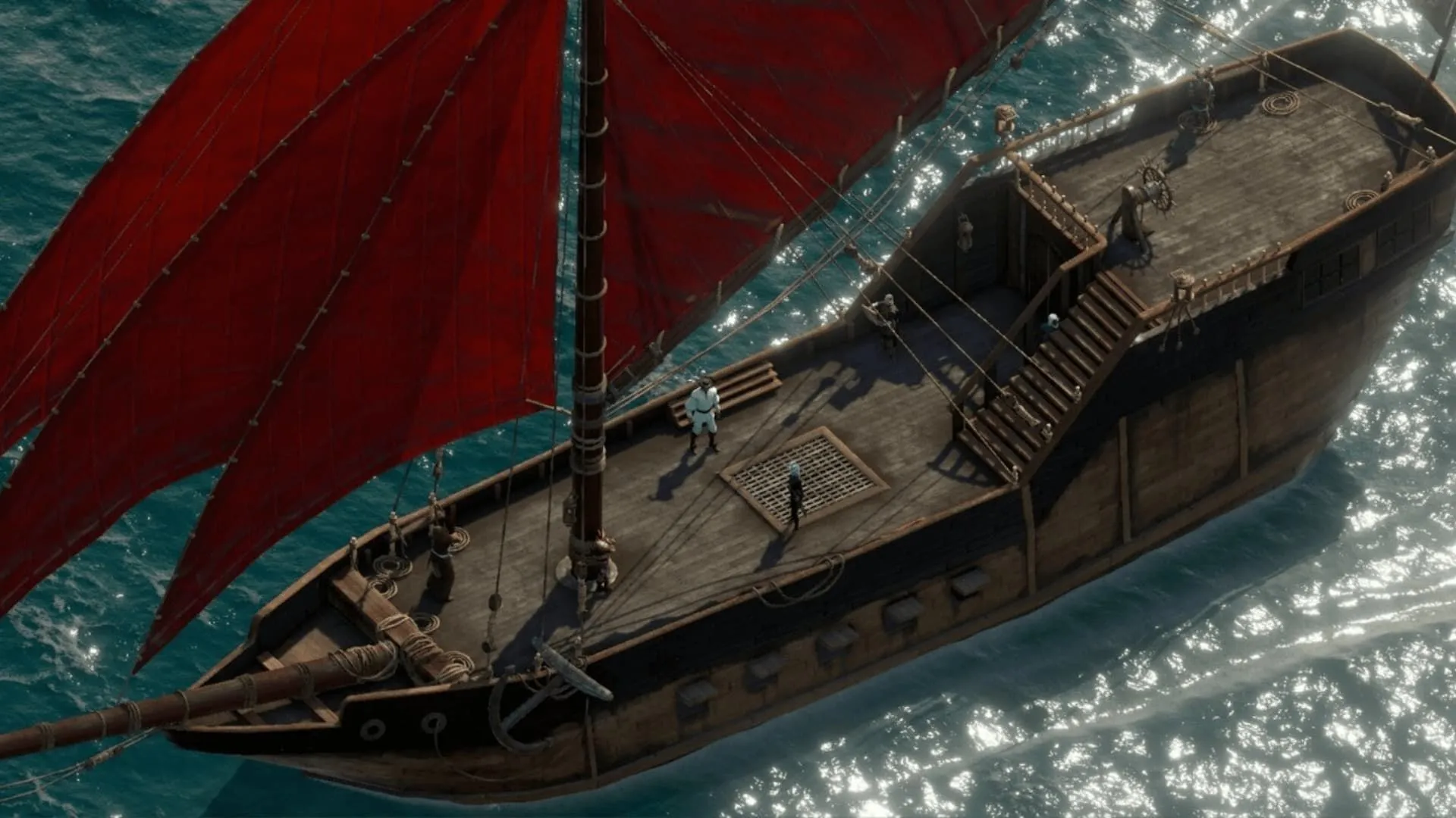 Bìa game Pillars of Eternity II Deadfire, tựa game nhập vai isometric với bối cảnh cướp biển và khám phá biển cả