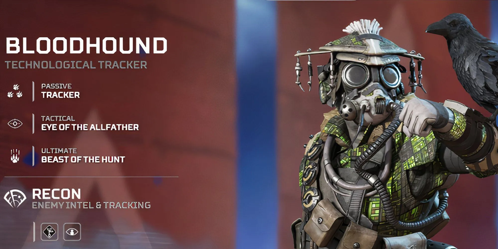 Bloodhound trong Apex Legends đang sử dụng kỹ năng Mắt Của Thượng Phụ