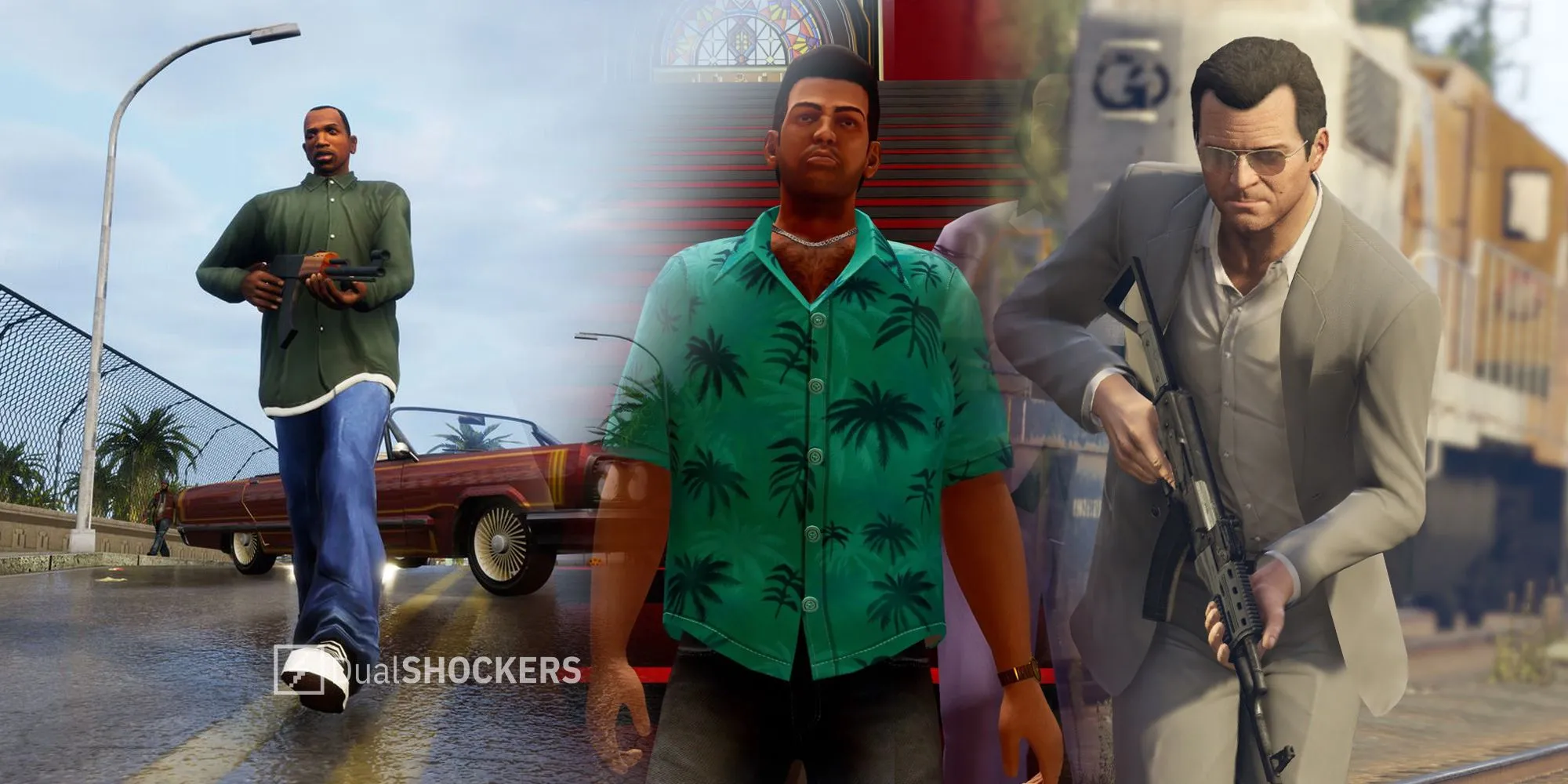 Bộ sưu tập hình ảnh gameplay các phiên bản Grand Theft Auto kinh điển của Rockstar Games