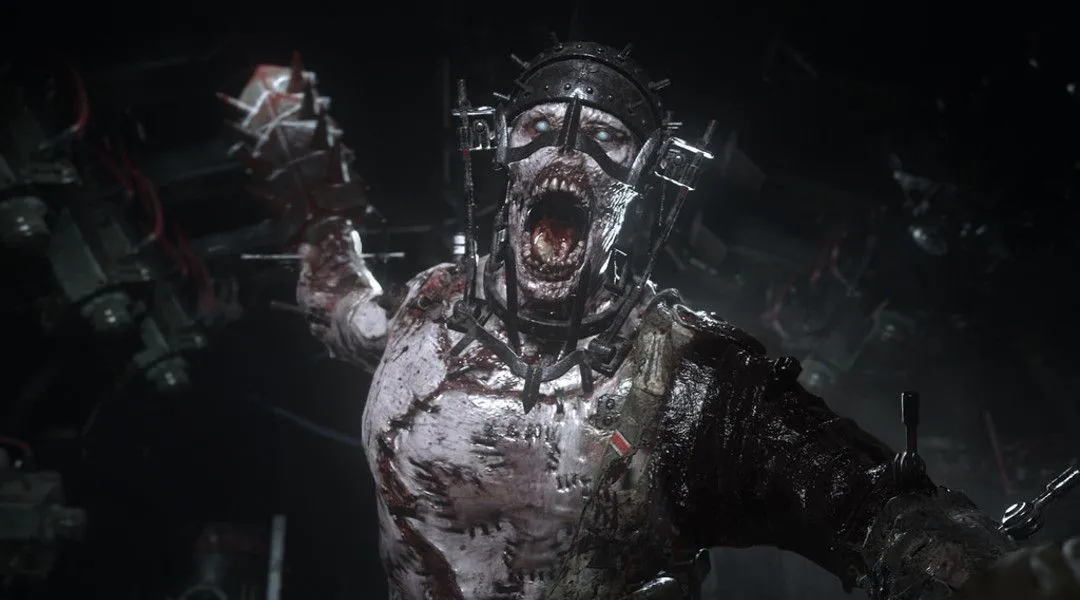 Bối cảnh thành phố đổ nát trong Call of Duty WW2 Zombies, gợi nhớ đến map Beheaded