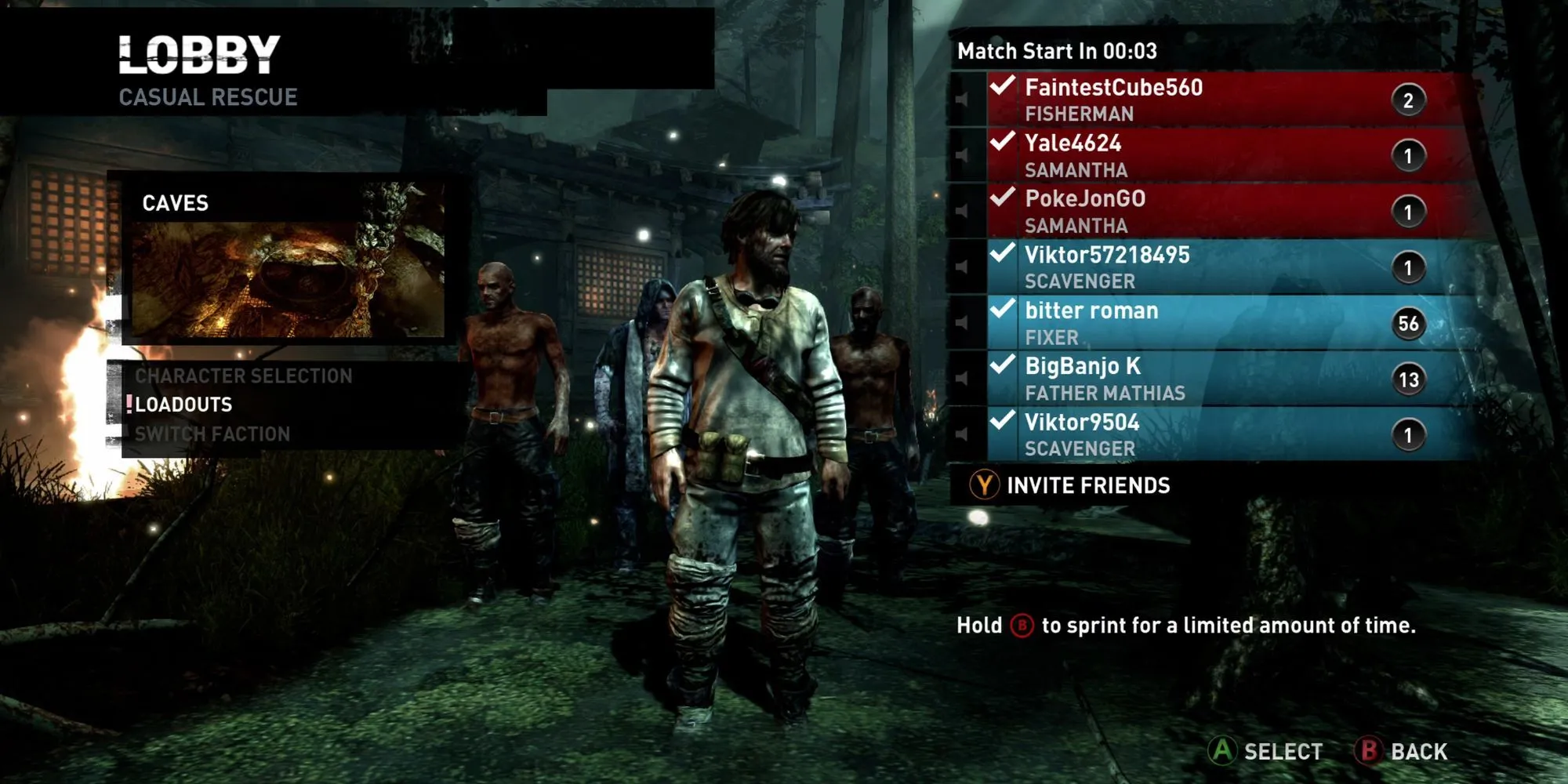 Cảnh chiến đấu trong chế độ multiplayer của Tomb Raider 2013