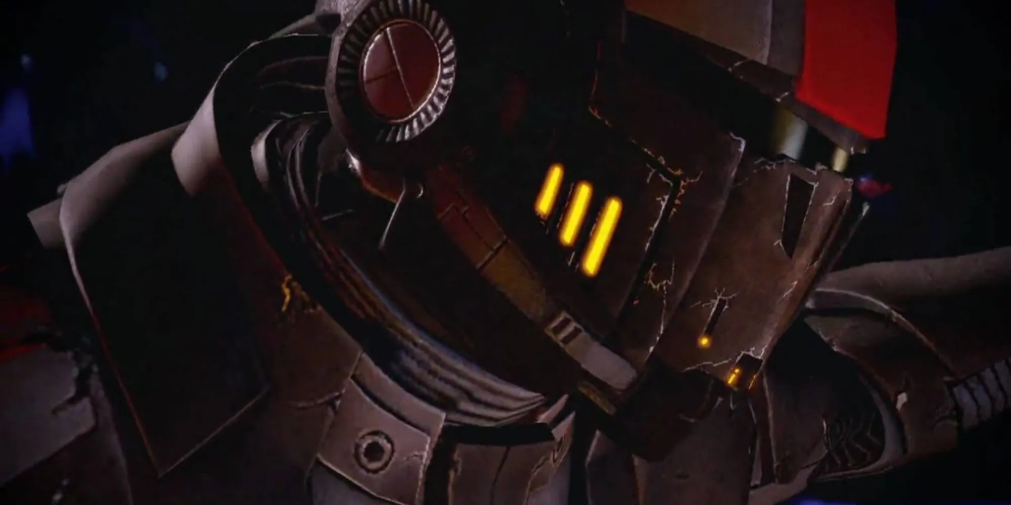 Cảnh Commander Shepard hy sinh trong không gian ở đoạn mở đầu Mass Effect 2 đầy sốc