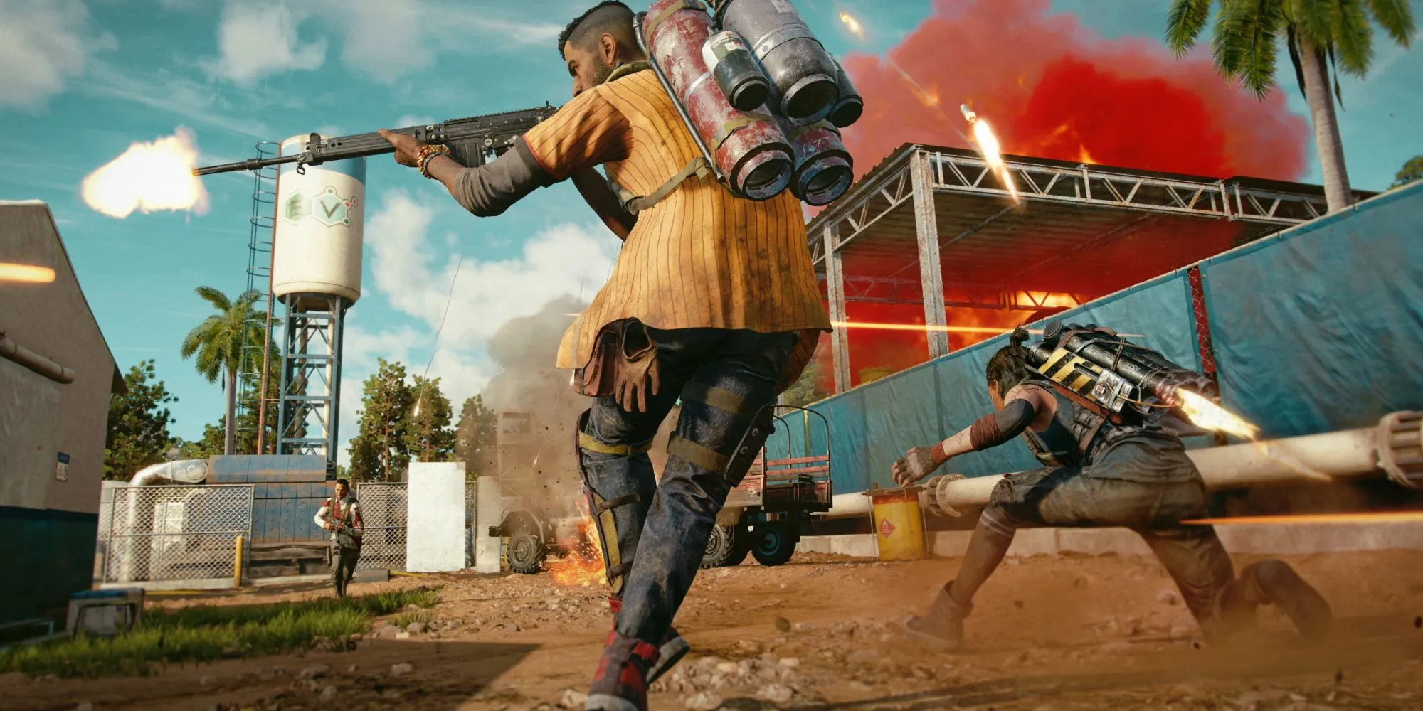 Cảnh hành động trong Far Cry 6