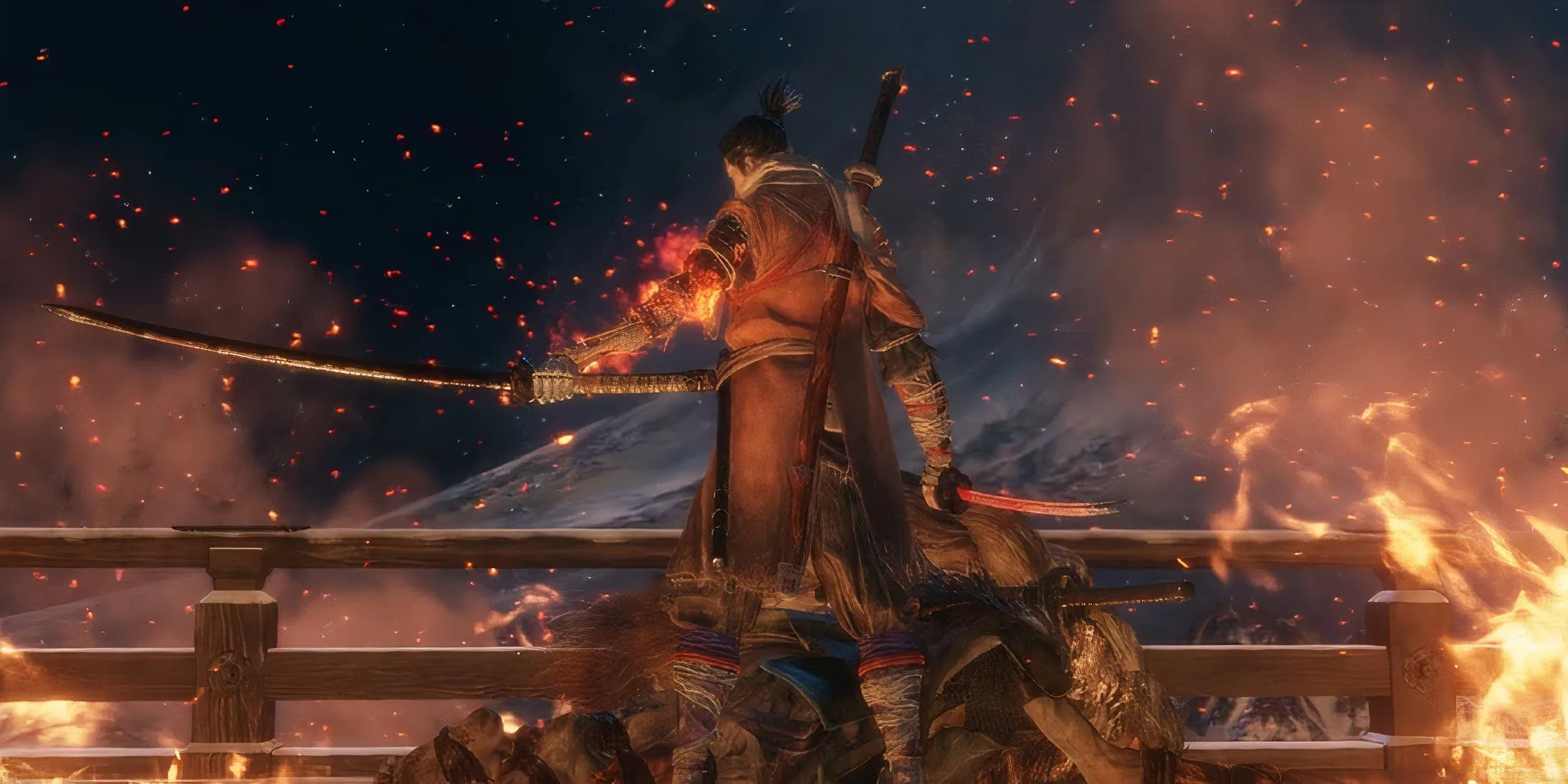 Cảnh kết thúc Shura trong Sekiro Shadows Die Twice