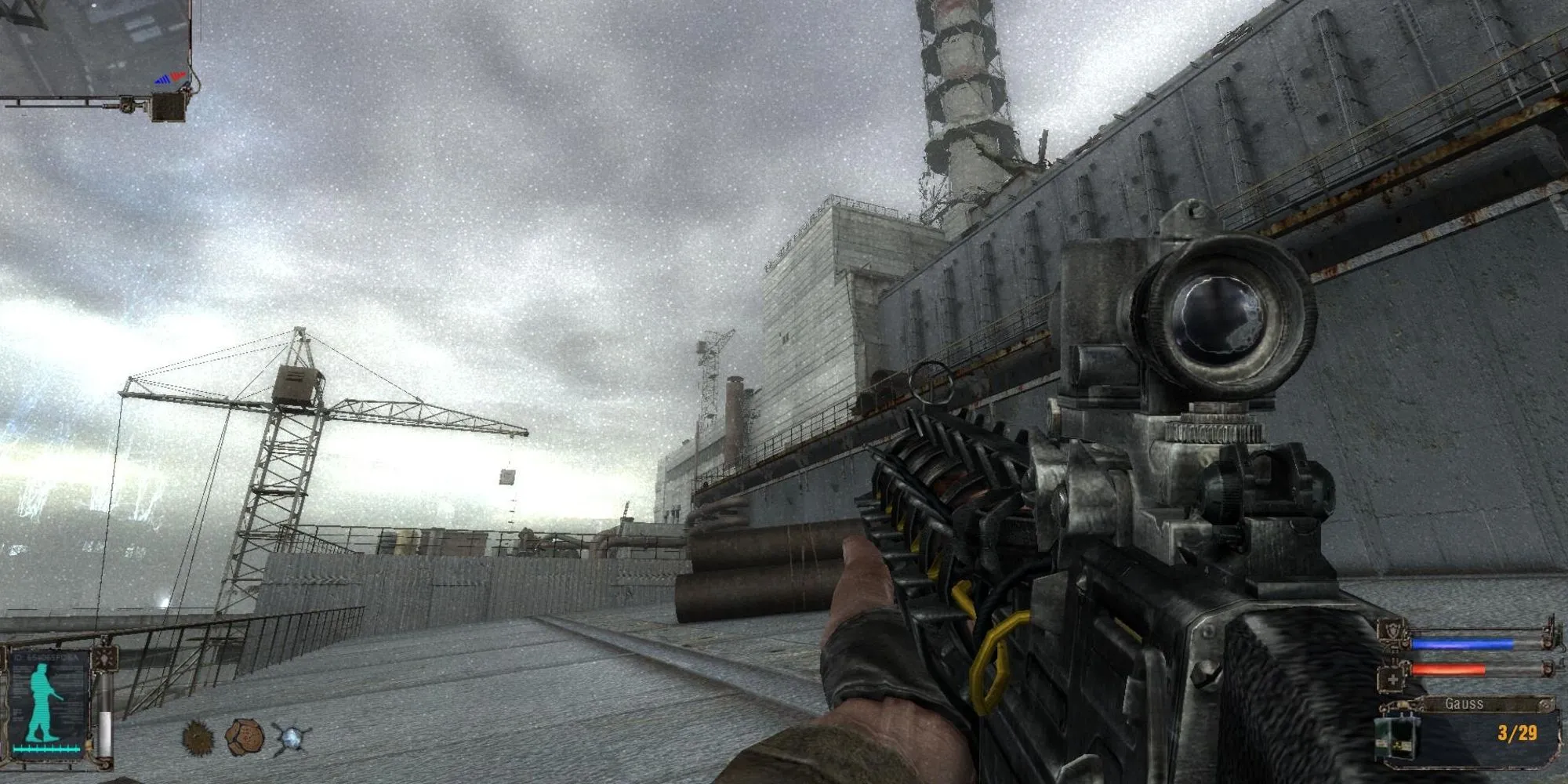 Cảnh quan Vùng cấm Chernobyl trong game sinh tồn S.T.A.L.K.E.R. 2 Heart of Chornobyl