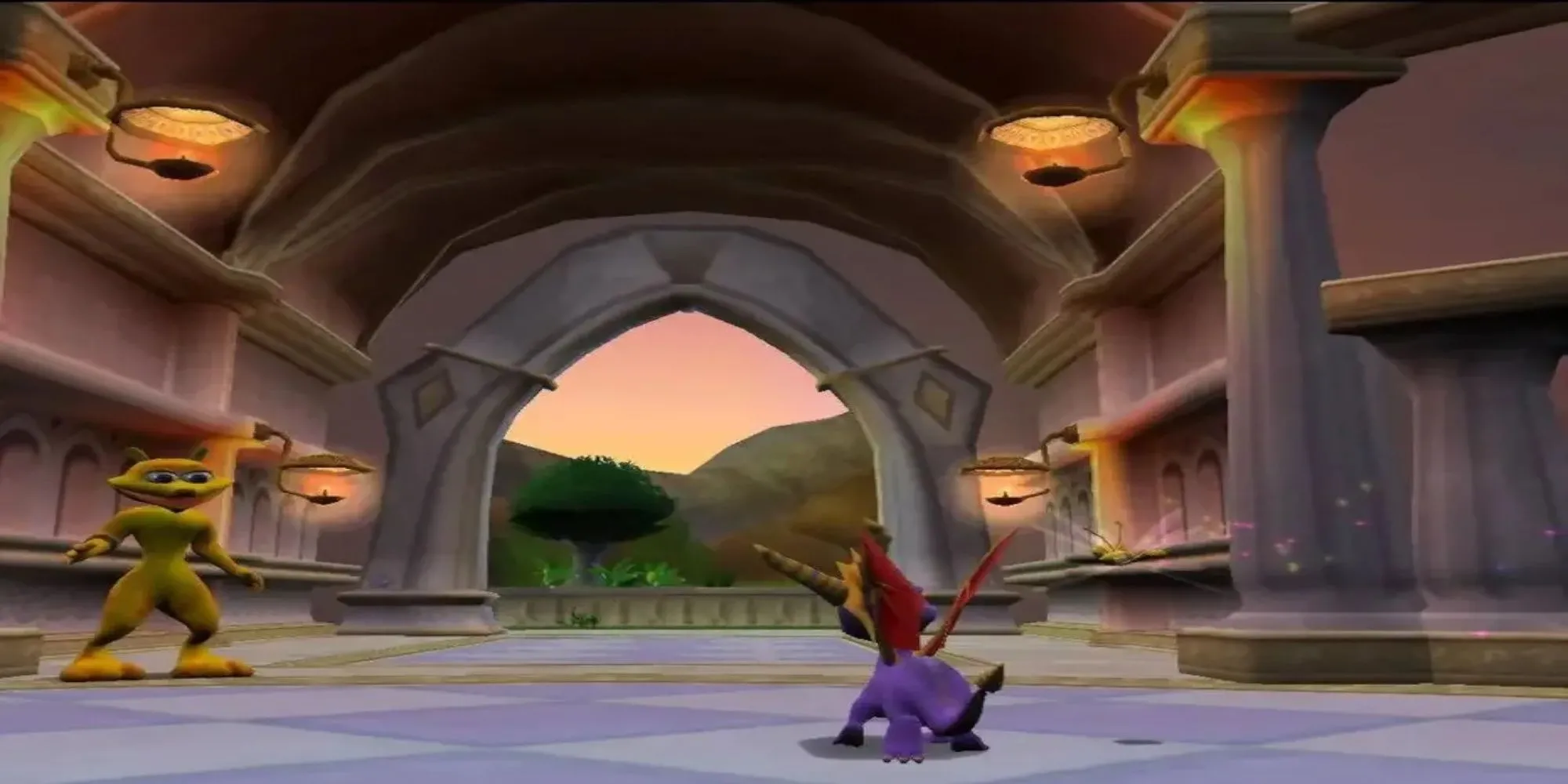 Chú rồng Spyro trong Enter the Dragonfly trên PS2