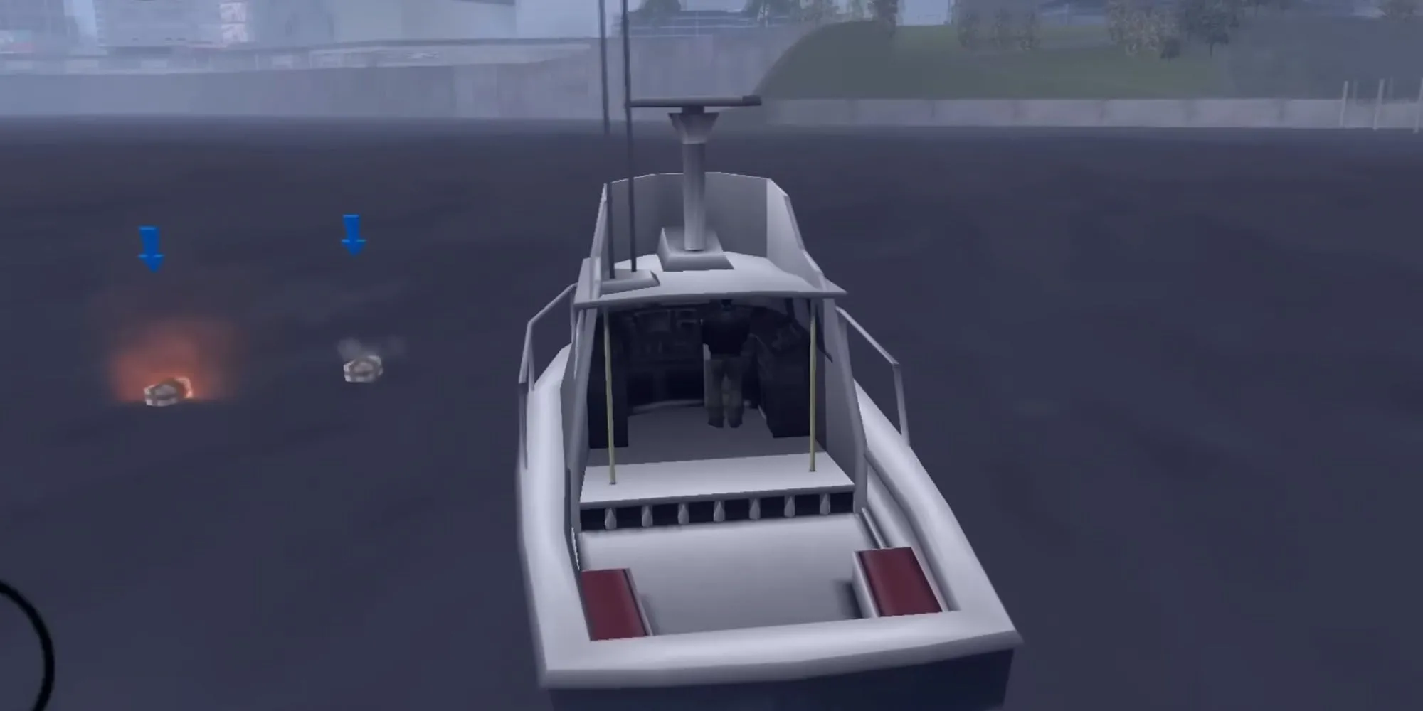 Claude đối mặt với cảnh sát truy nã cấp độ cao trong nhiệm vụ S.A.M. GTA 3