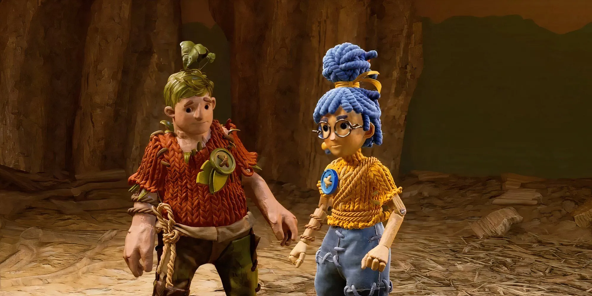 Cody và May trong It Takes Two hiển thị cảnh gameplay chia màn hình