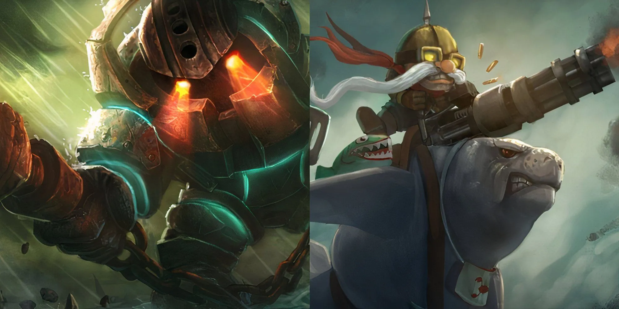 Corki và Nautilus gây áp lực mạnh mẽ đầu trận với khống chế và sát thương lớn