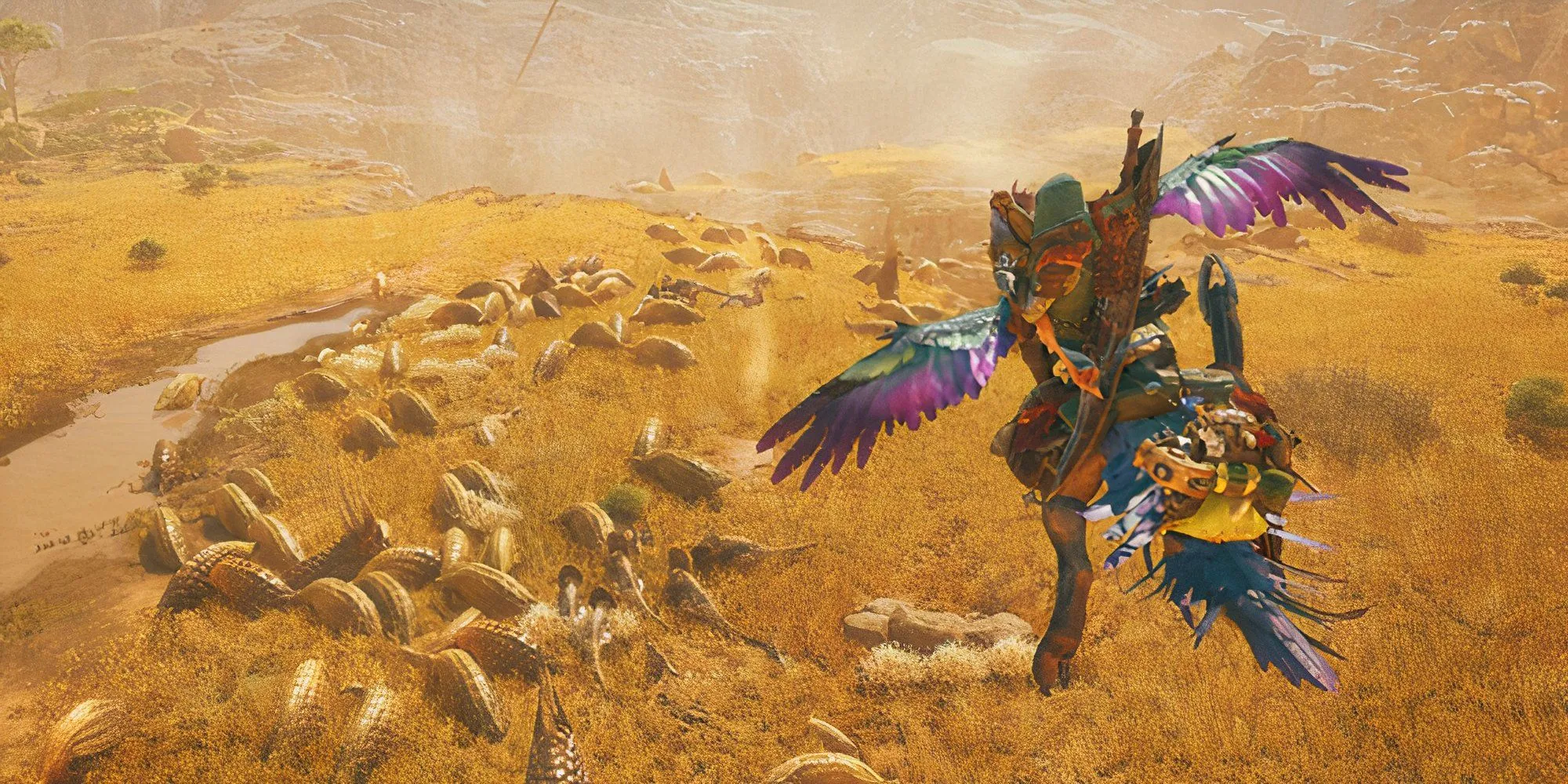 Cuộc chạm trán nảy lửa giữa thợ săn và quái vật khổng lồ trong Monster Hunter Wilds