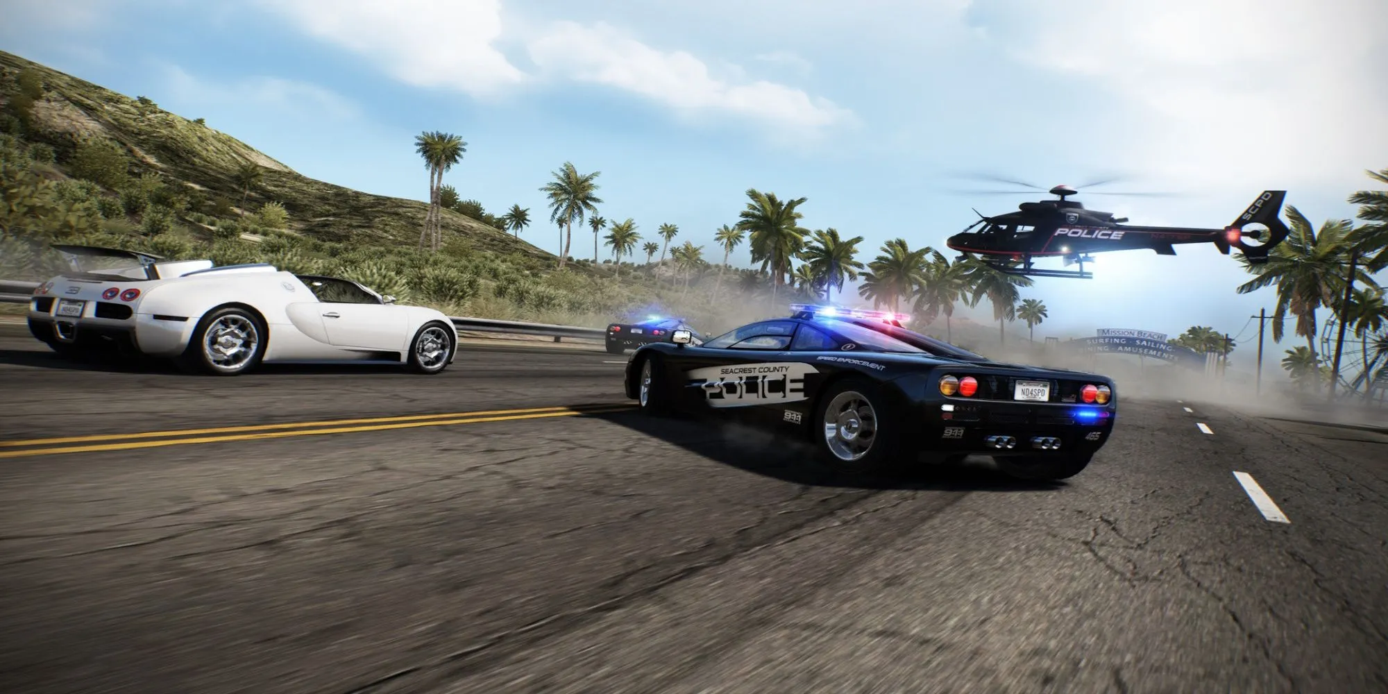 Cuộc rượt đuổi tốc độ cao giữa cảnh sát và tay đua trong Need for Speed Hot Pursuit Remastered