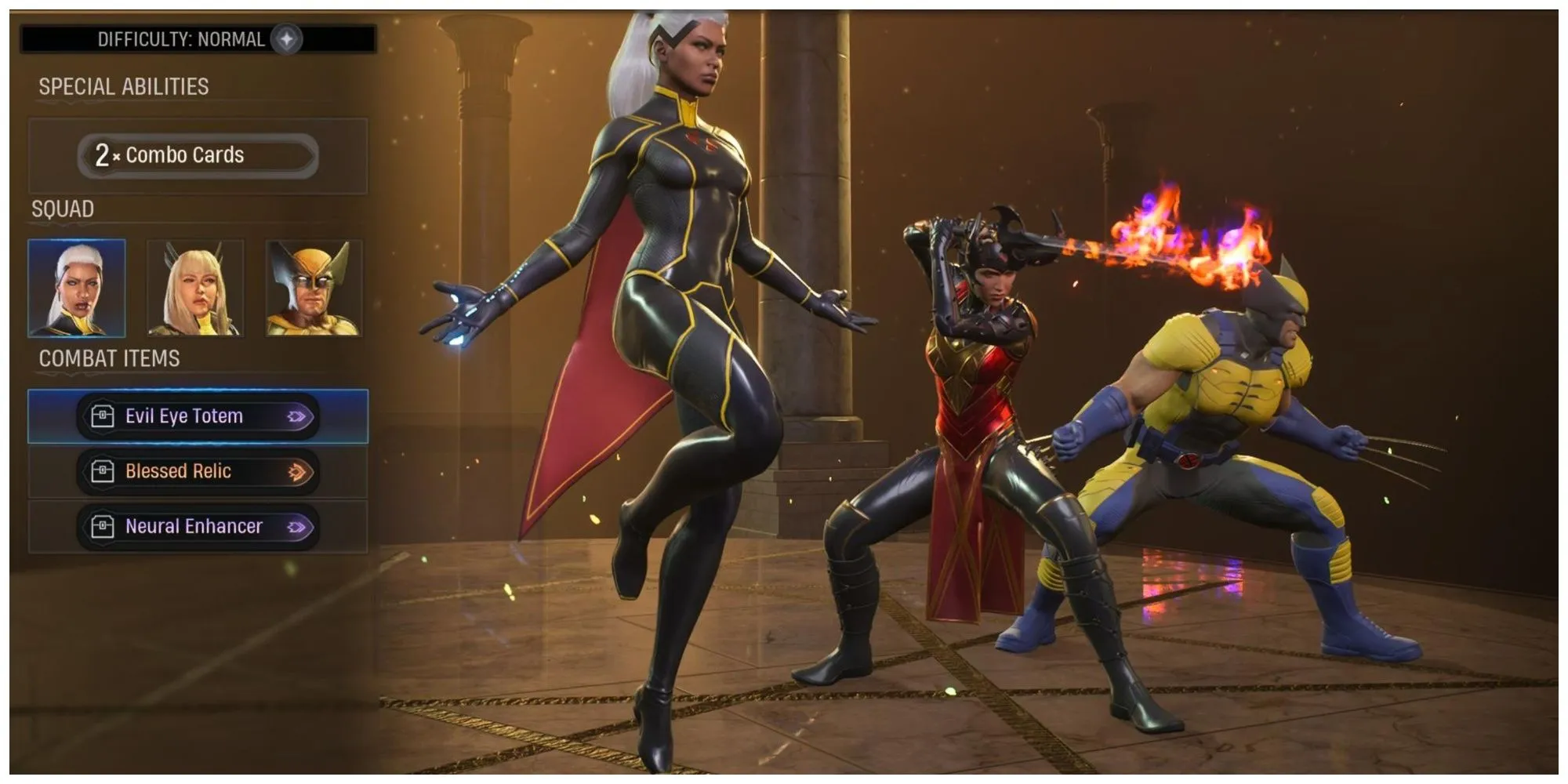 Dàn siêu anh hùng Marvel trong trận chiến chiến thuật theo lượt của Marvel's Midnight Suns