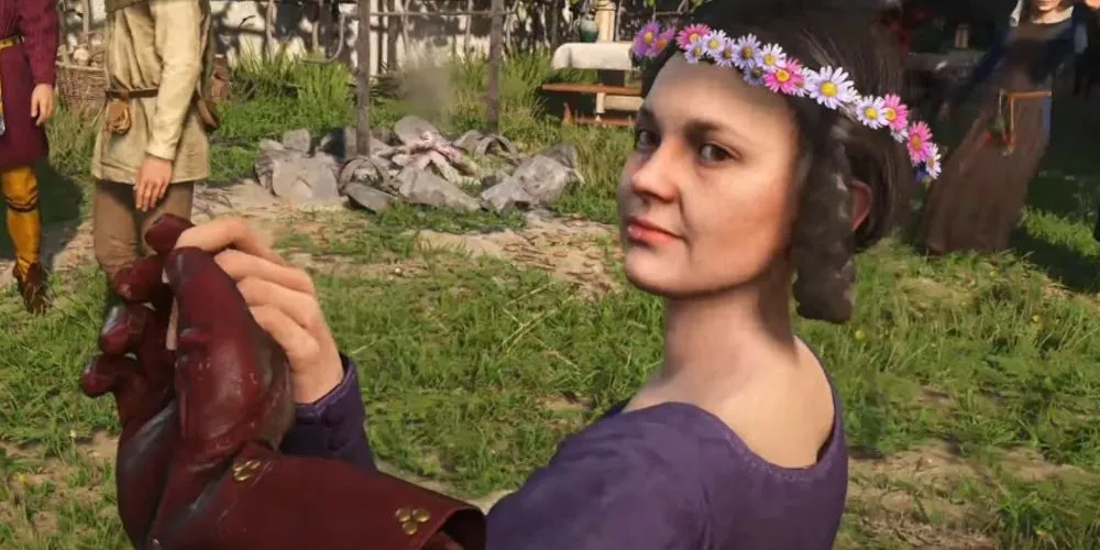 Doubravka khiêu vũ cùng Henry tại đám cưới Semine KCD2