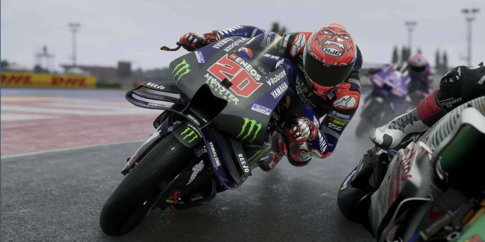 Fabio Quartararo trong game MotoGP 25, làm nổi bật đồ họa Unreal Engine.