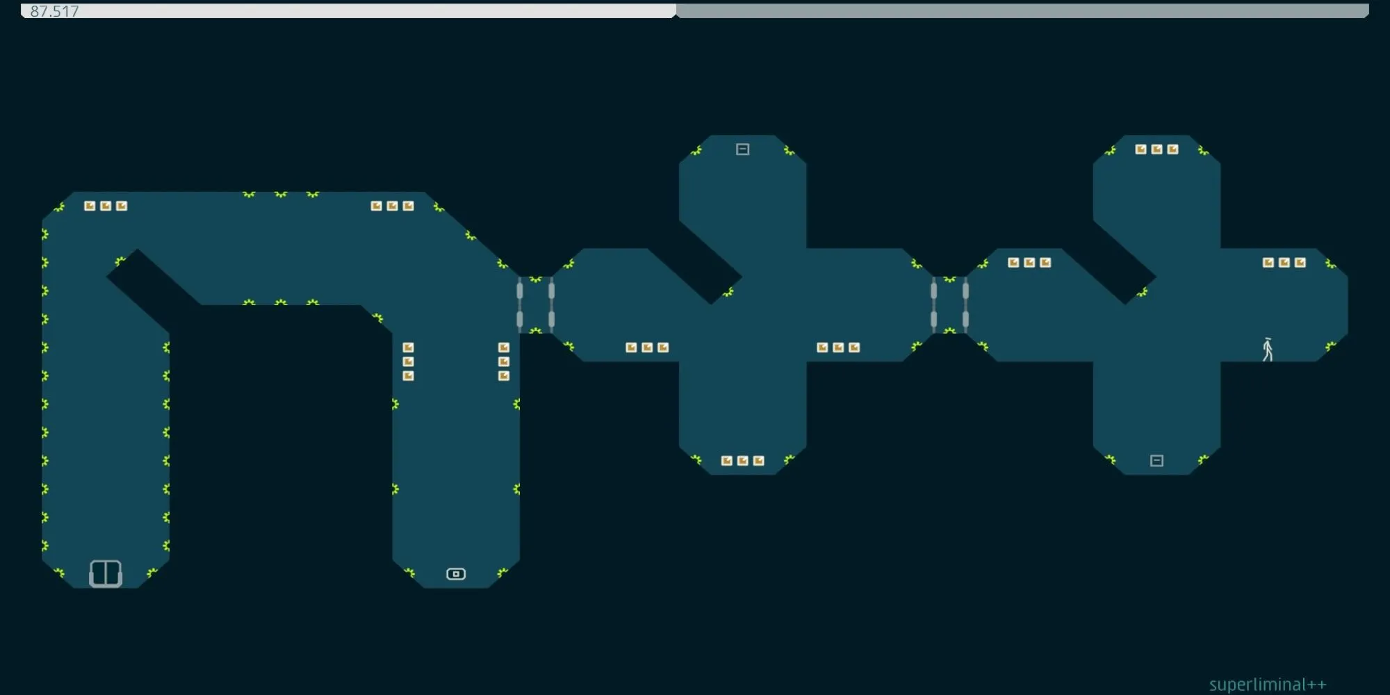 Gameplay của N++ từ Steam