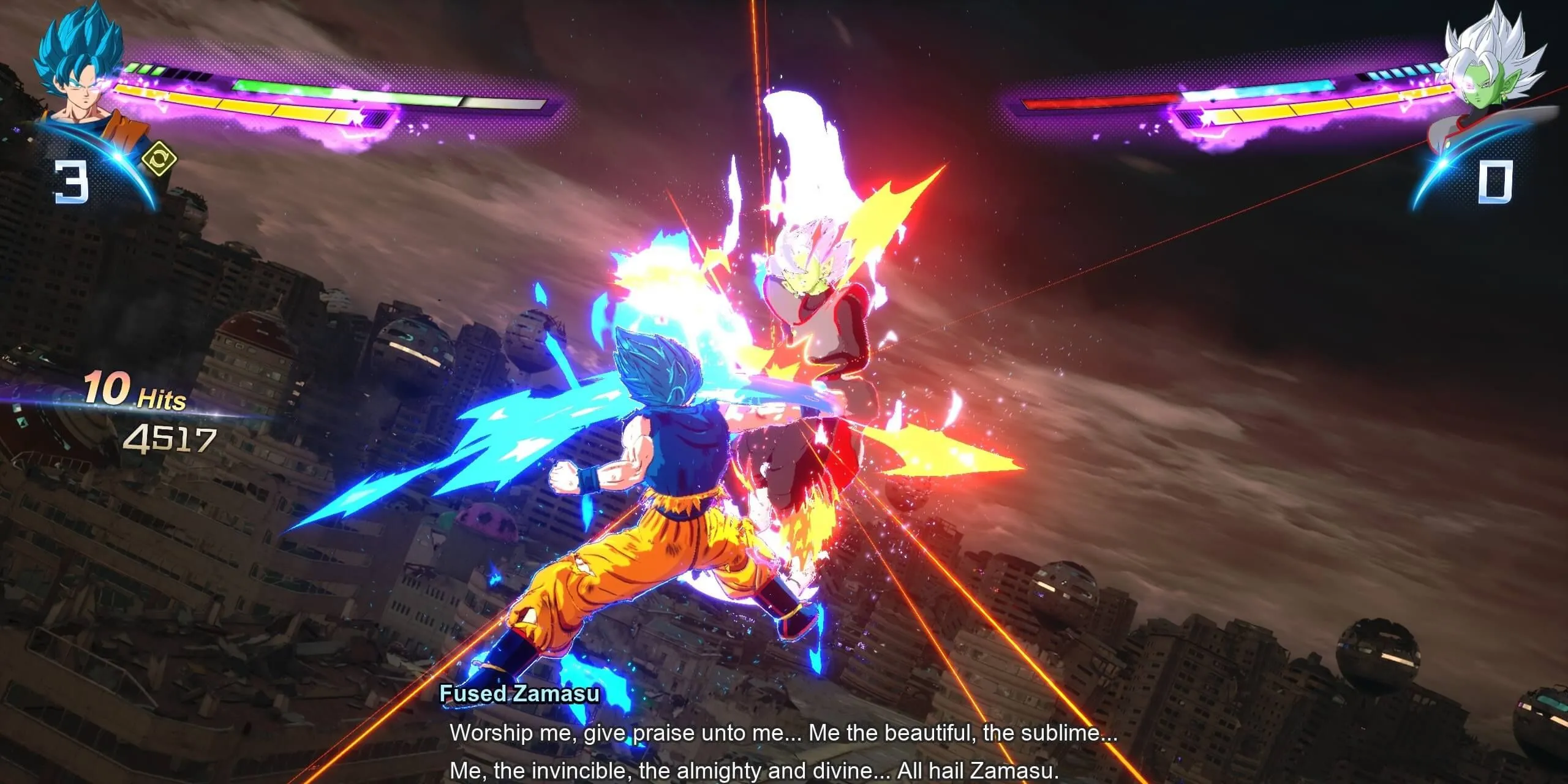 Goku sử dụng Sparking Mode trong Dragon Ball Sparking Zero