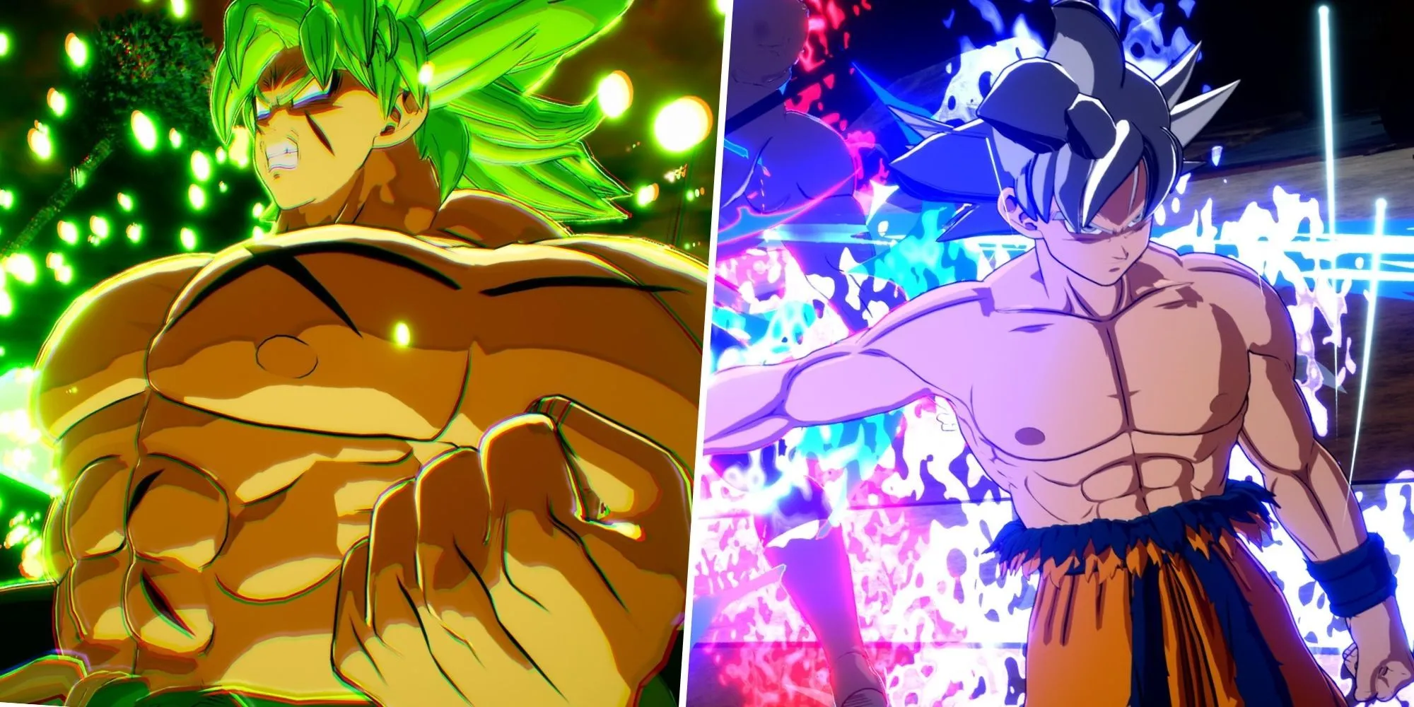 Goku và Broly đối đầu trong Dragon Ball Sparking! ZERO