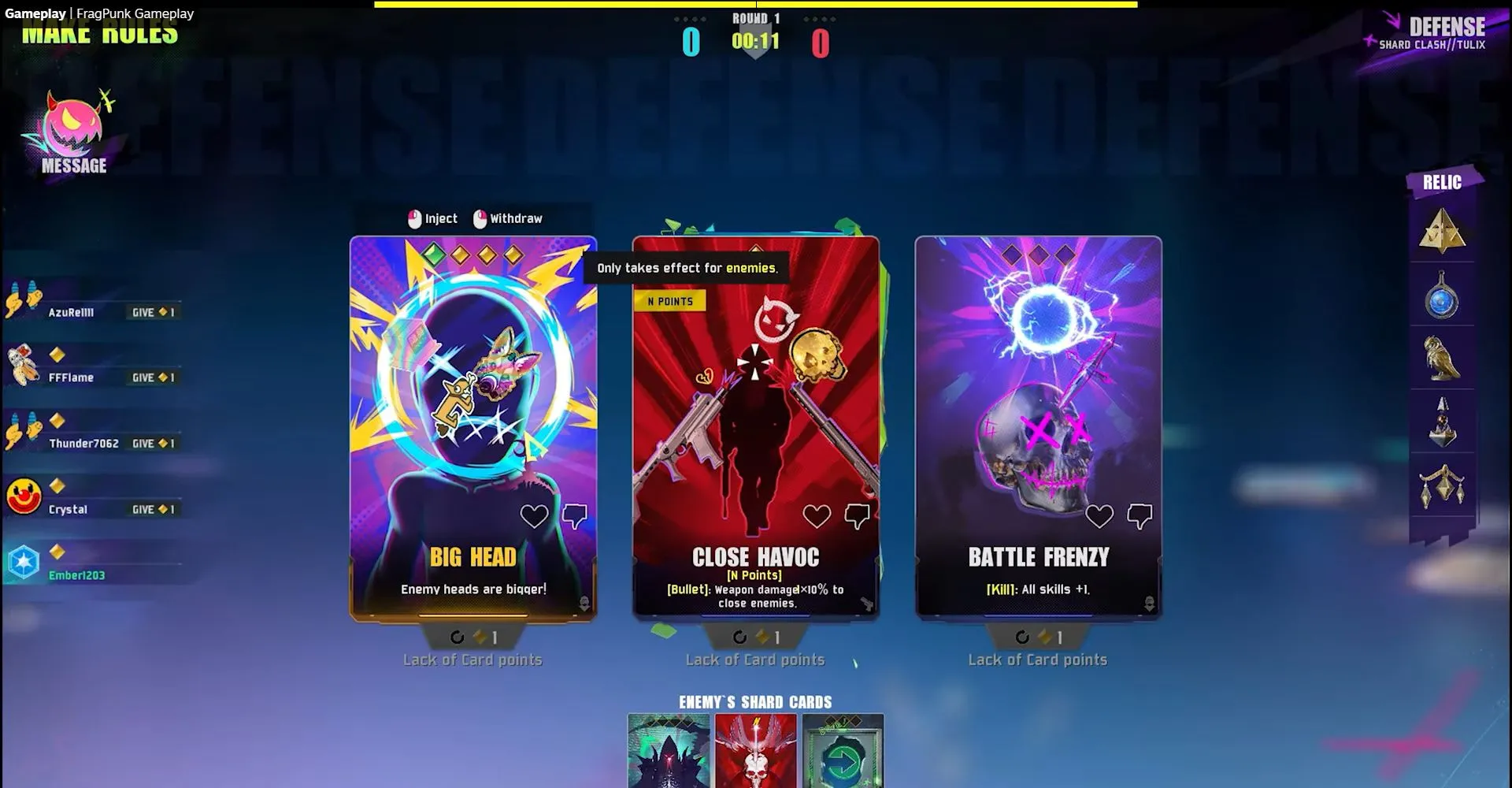 Hệ thống Shard Card độc đáo trong game FragPunk cho phép thay đổi cục diện trận đấu