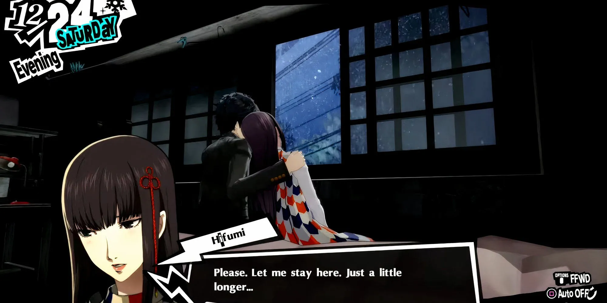 Hifumi Togo và Joker hẹn hò trong kỳ nghỉ đông trong Persona 5 Royal