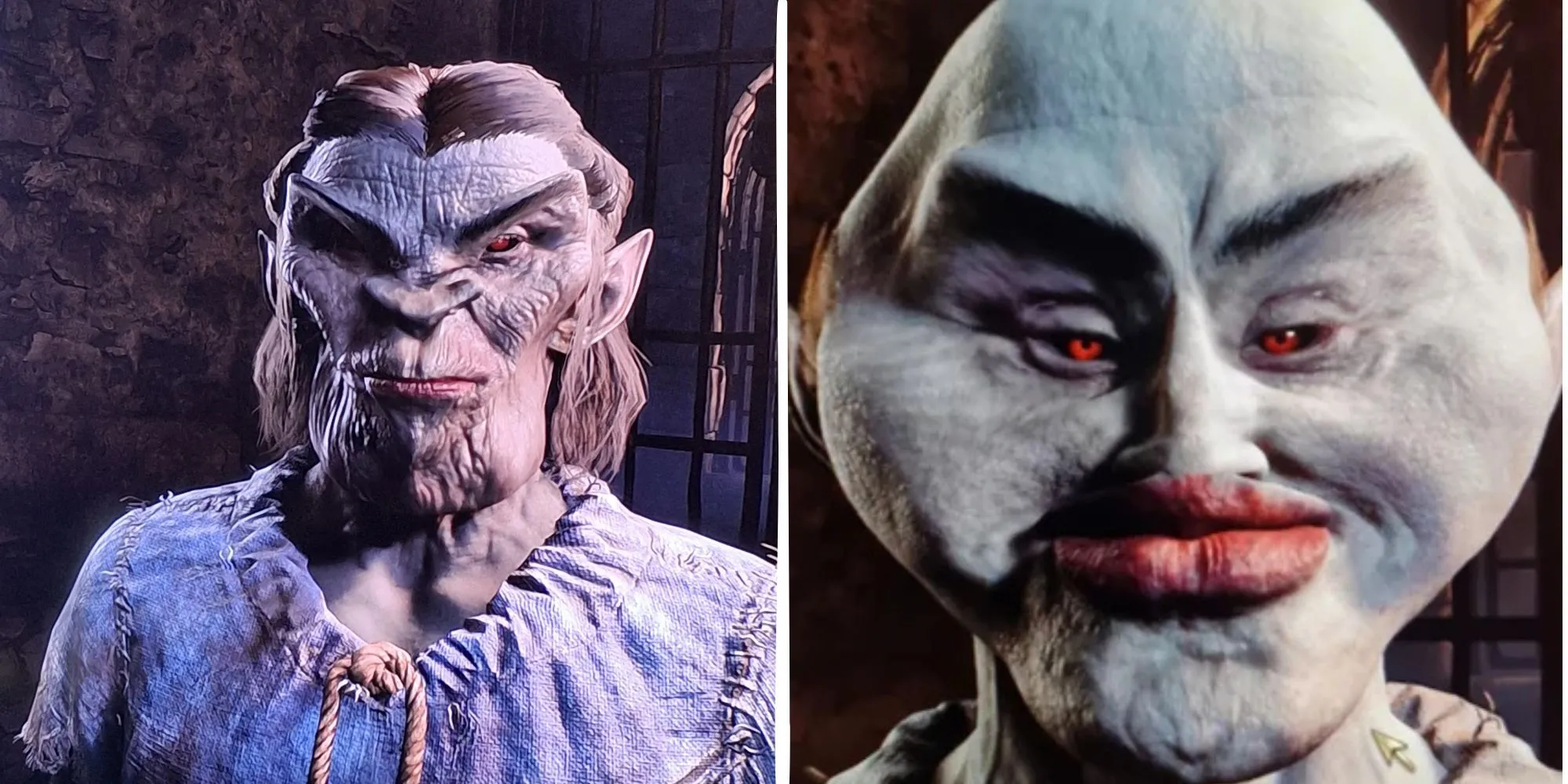 Hình ảnh các nhân vật người chơi trong Oblivion Remastered