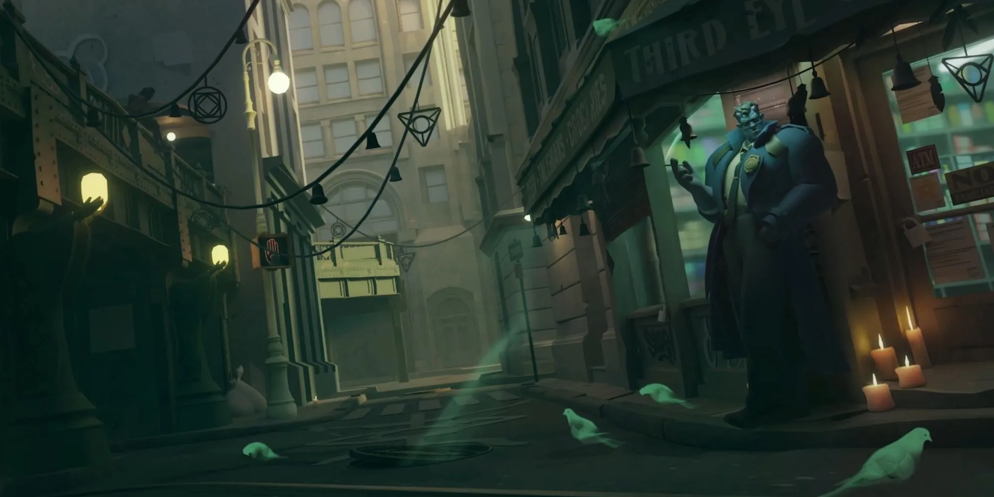 Hình ảnh cận cảnh từ trailer của Deadlock, một game bắn súng khác được đồn đoán đang phát triển tại Valve, cho thấy hoạt động tích cực của studio