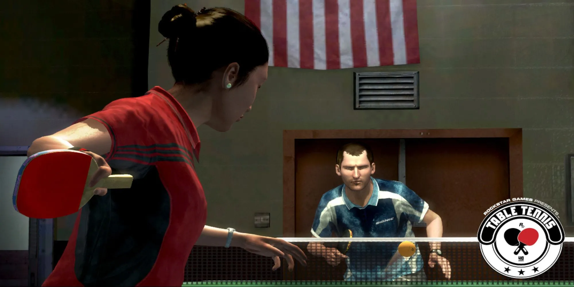 Hình ảnh gameplay Rockstar Games Presents Table Tennis với chế độ nhiều người chơi