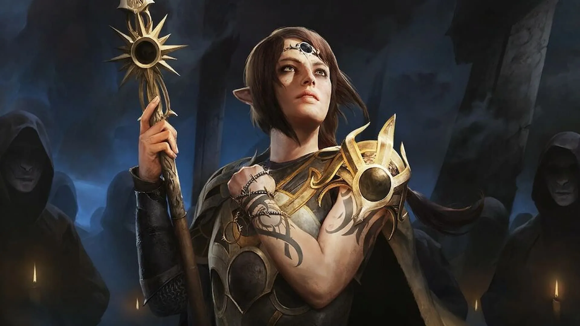 Hình ảnh nhân vật Shadowheart từ Baldur's Gate 3, một trong những nhân vật được yêu thích