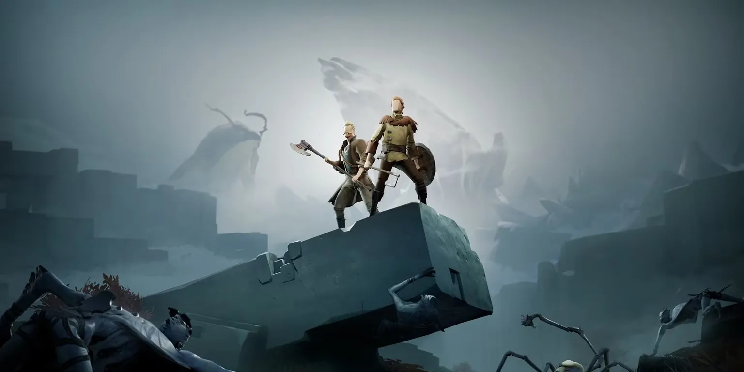 Hình ảnh phong cách nghệ thuật tối giản trong game Ashen