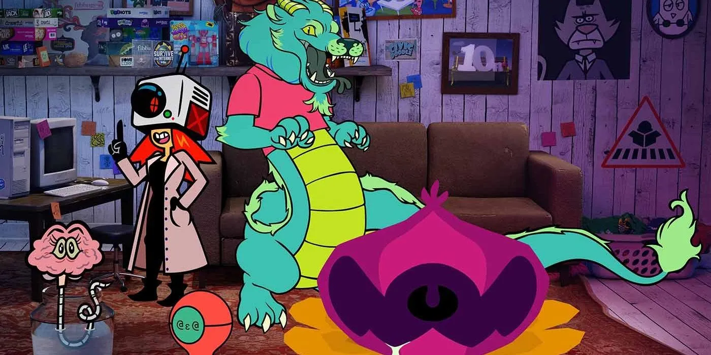 Hình ảnh quảng cáo cho Jackbox Party Pack 10 với nhiều mini-game vui nhộn