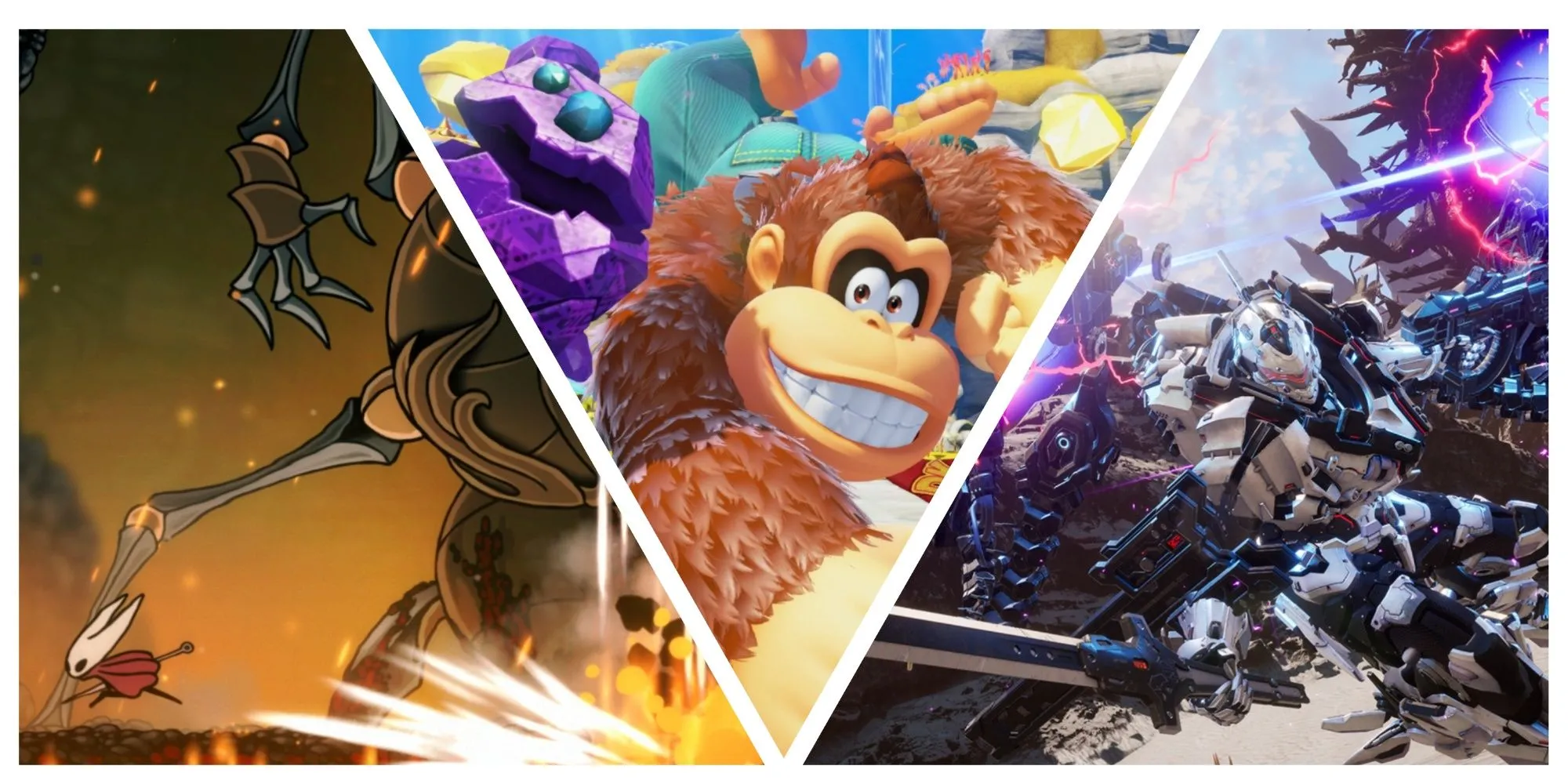 Hình ảnh tổng quan về các game đáng mong chờ trên Nintendo Switch 2