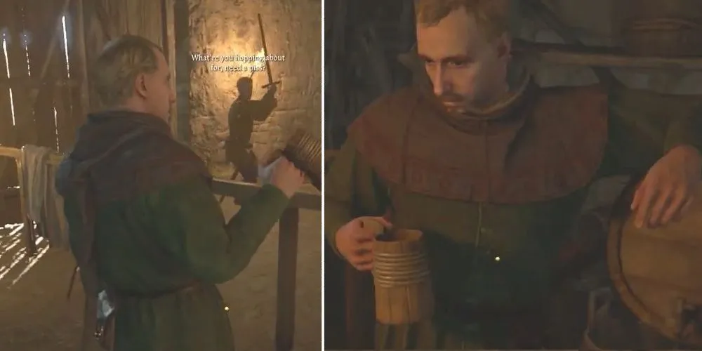 Hình ảnh Vostatek tại đám cưới Semine trong Kingdom Come Deliverance 2