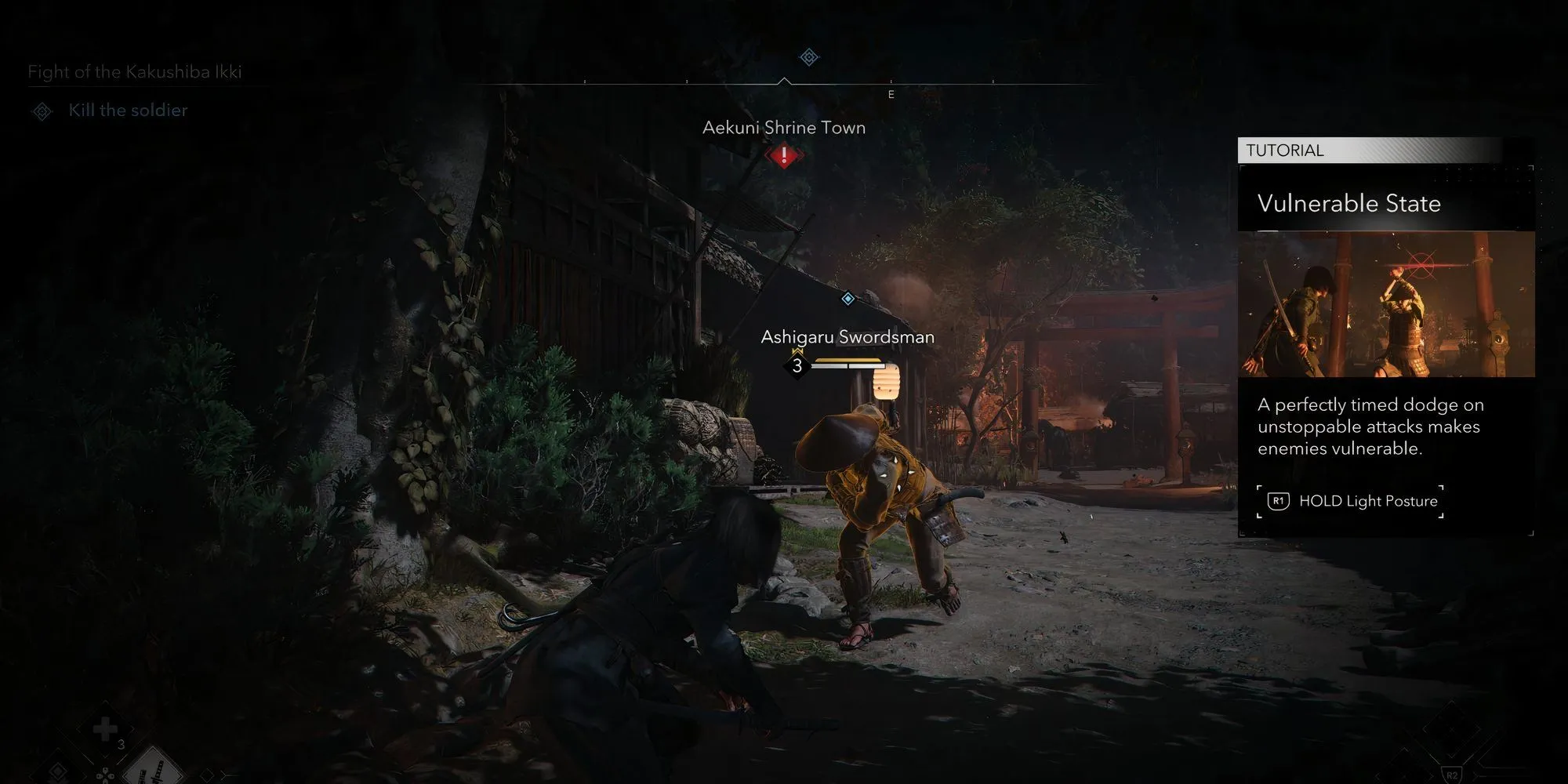 Hướng dẫn trạng thái Vulnerable State trong Assassin's Creed Shadows khi Naoe chiến đấu