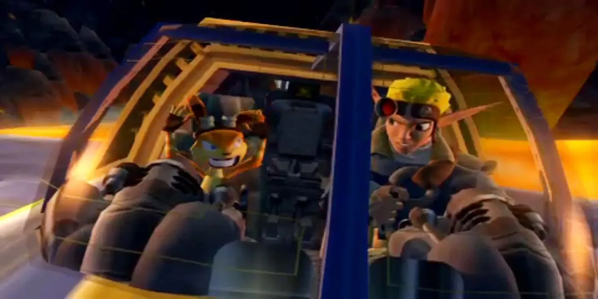 Jak và Daxter trong The Lost Frontier phiên bản PS2