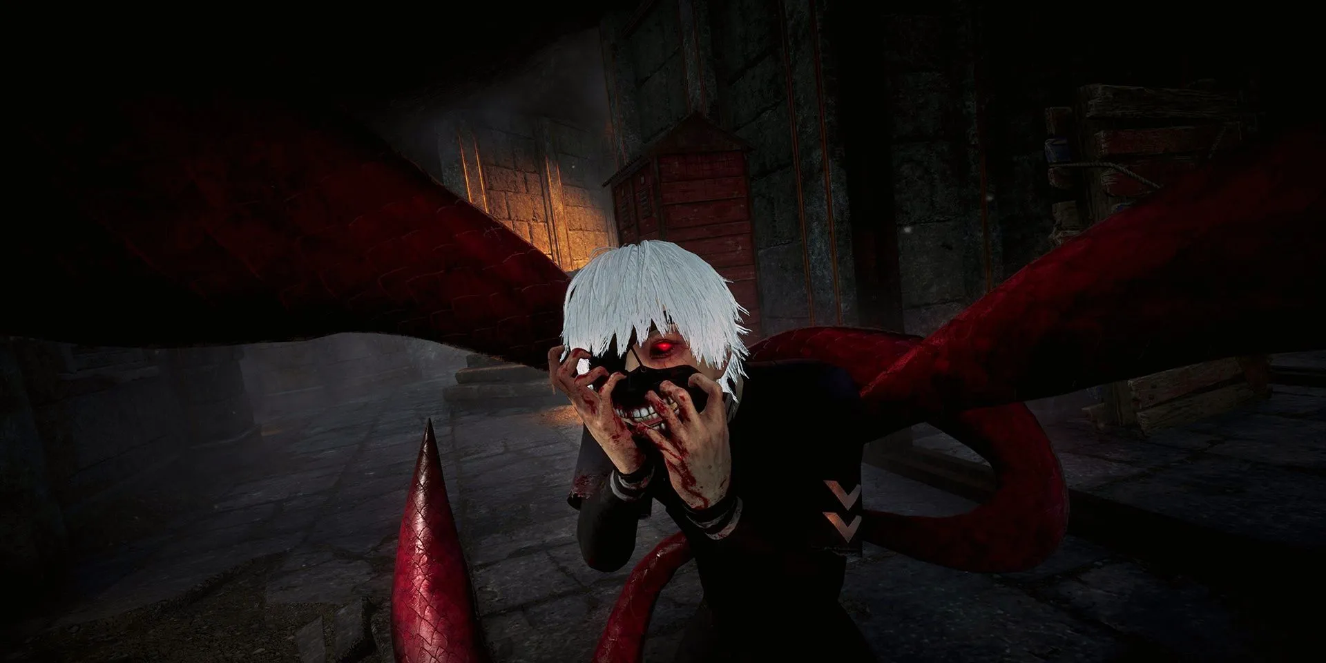 Ken Kaneki từ Tokyo Ghoul trong Dead by Daylight