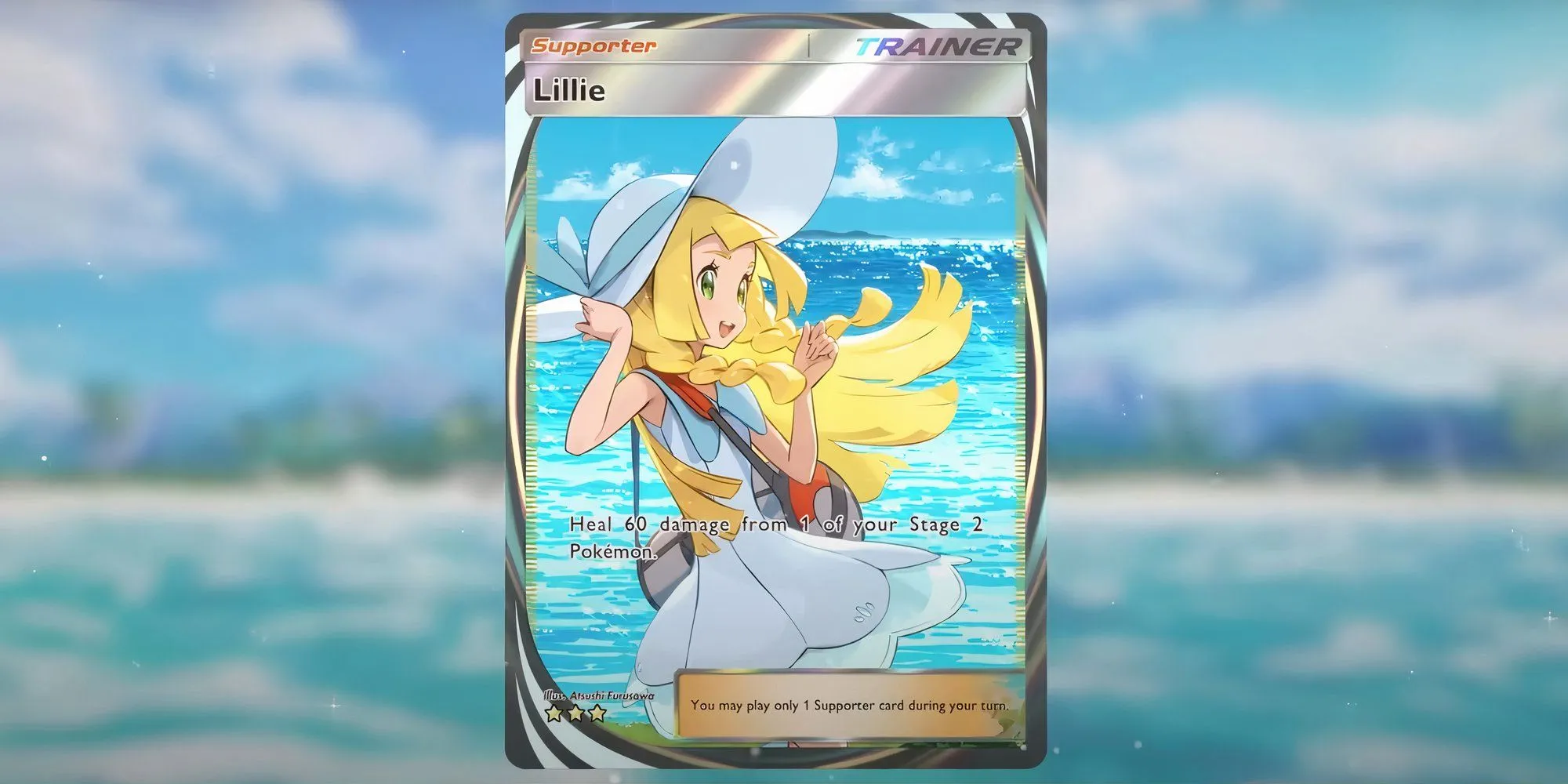 Lá bài Supporter Immersive đầu tiên: Lillie trong Pokemon TCG Pocket