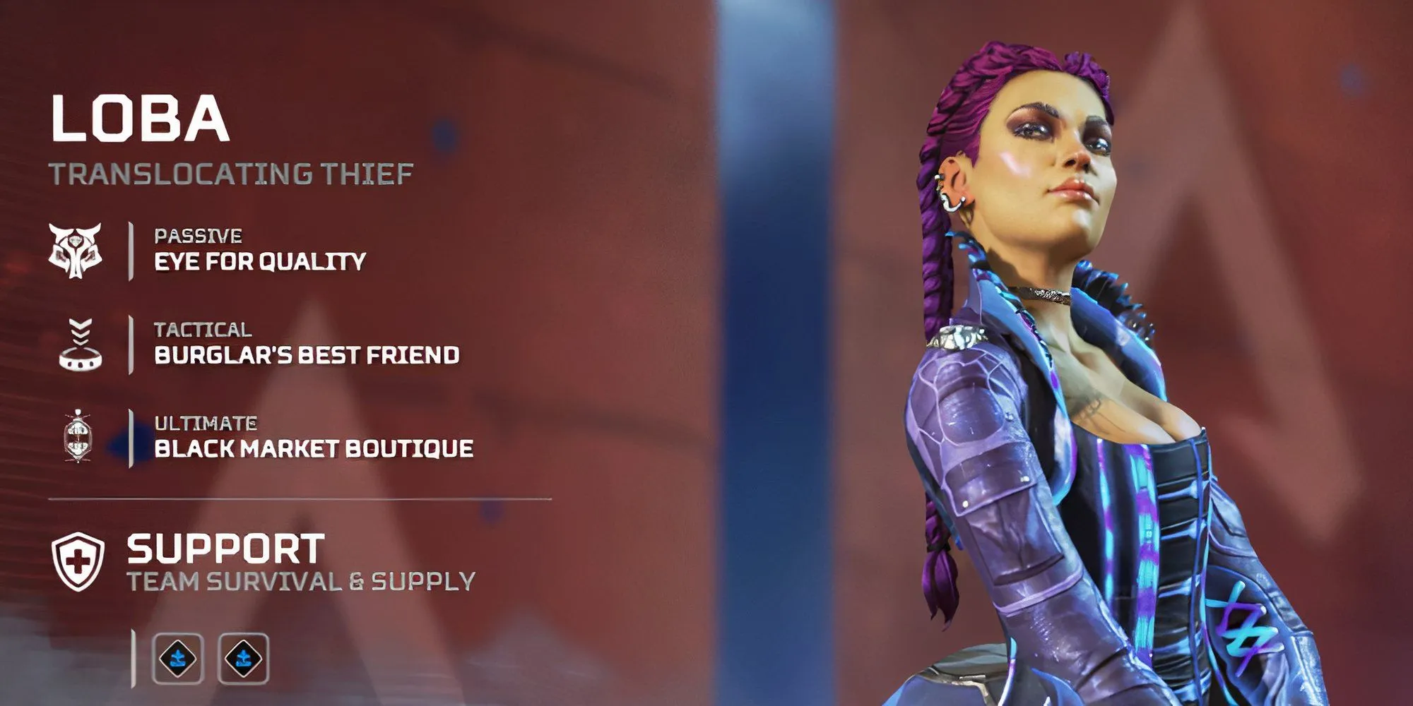 Loba trong Apex Legends đang sử dụng Cửa Hàng Chợ Đen